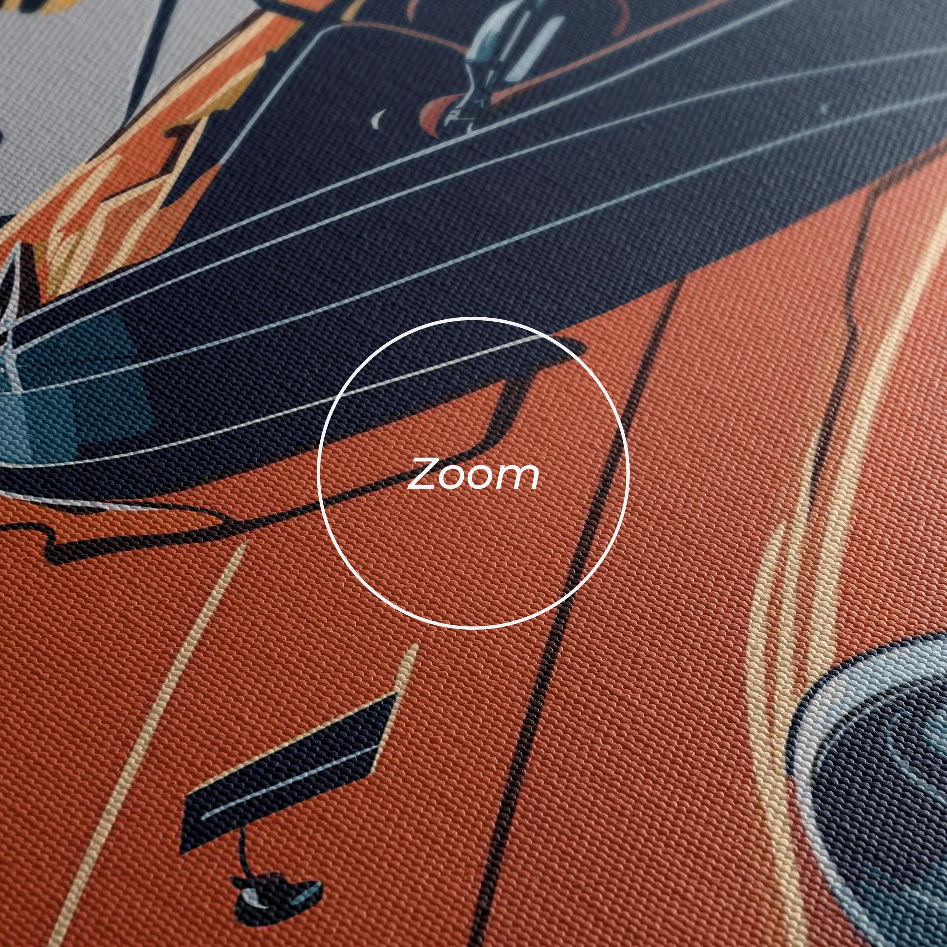 Obraz na Płótnie Ferrari 250 Gto mockup 3