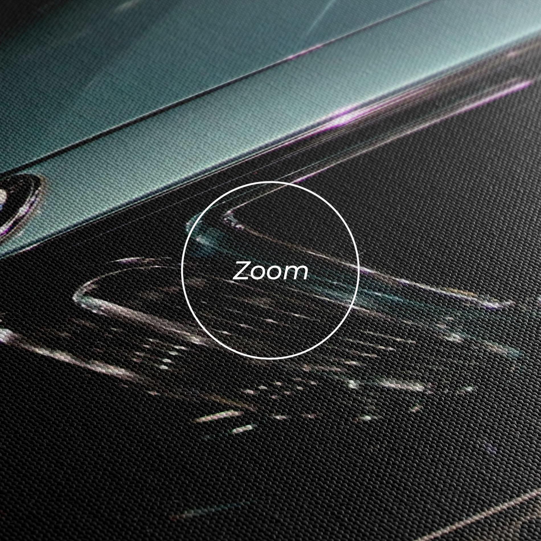 Obraz na Płótnie Old Bmw Headlight mockup 3