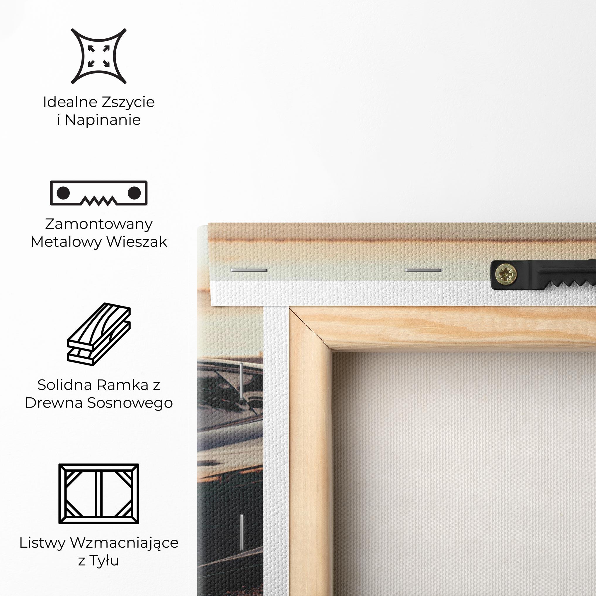 Obraz na Płótnie Black Lambo Sea mockup 5