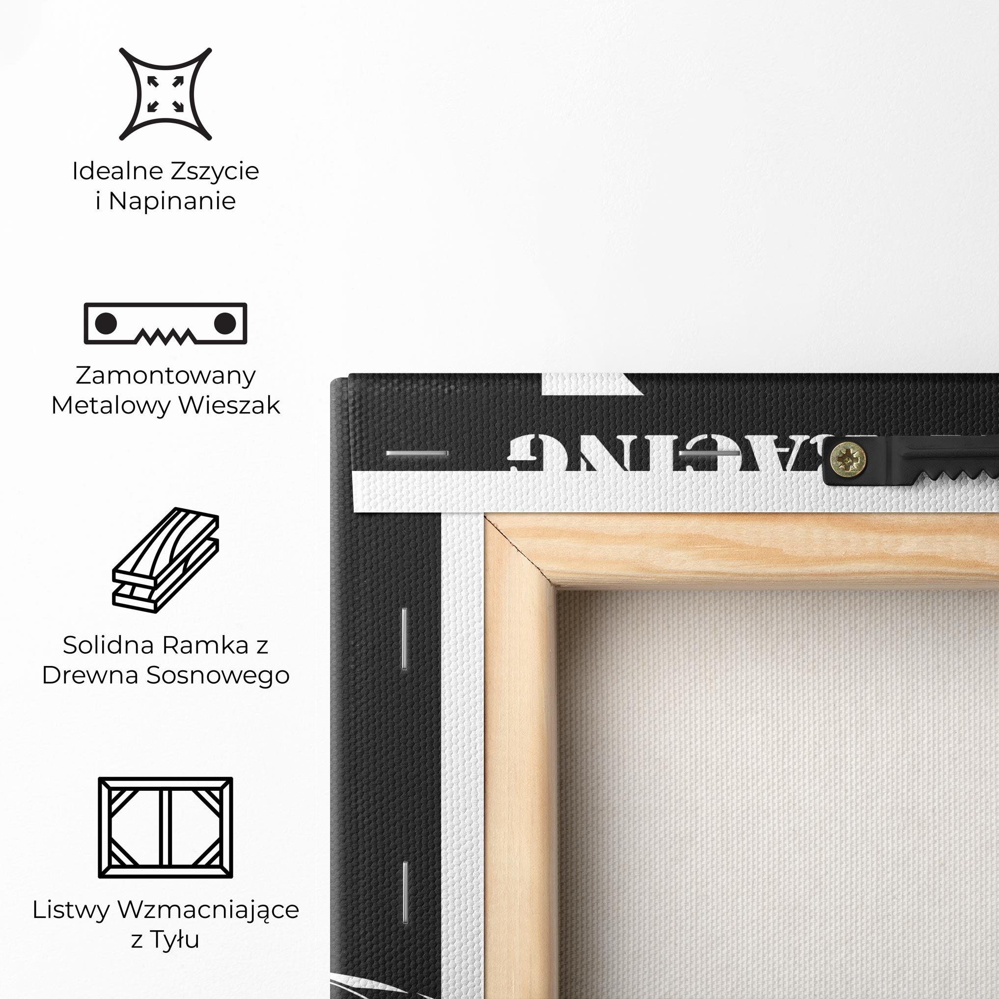 Obraz na Płótnie Car Street Racing mockup 5