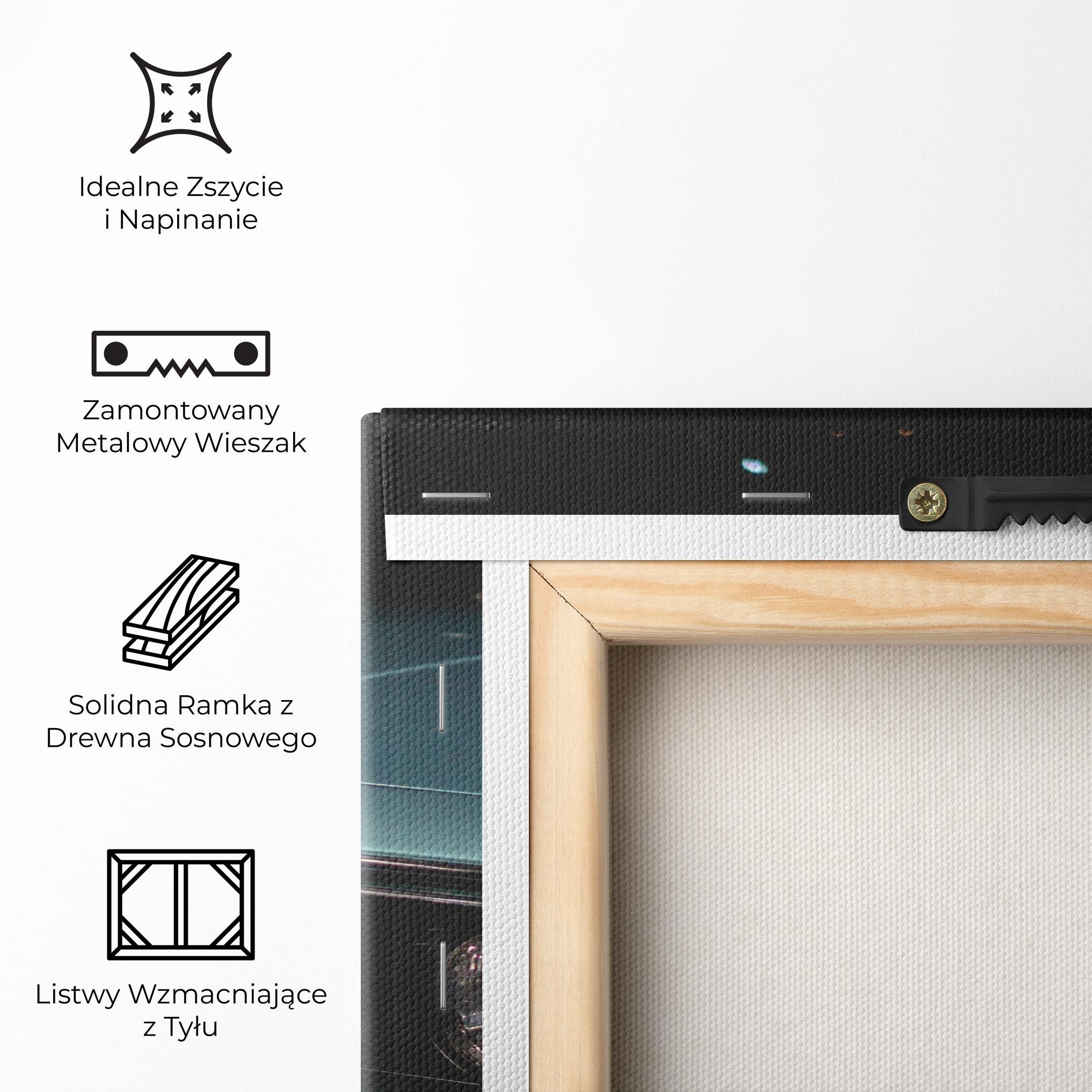 Obraz na Płótnie Old Bmw Headlight mockup 5