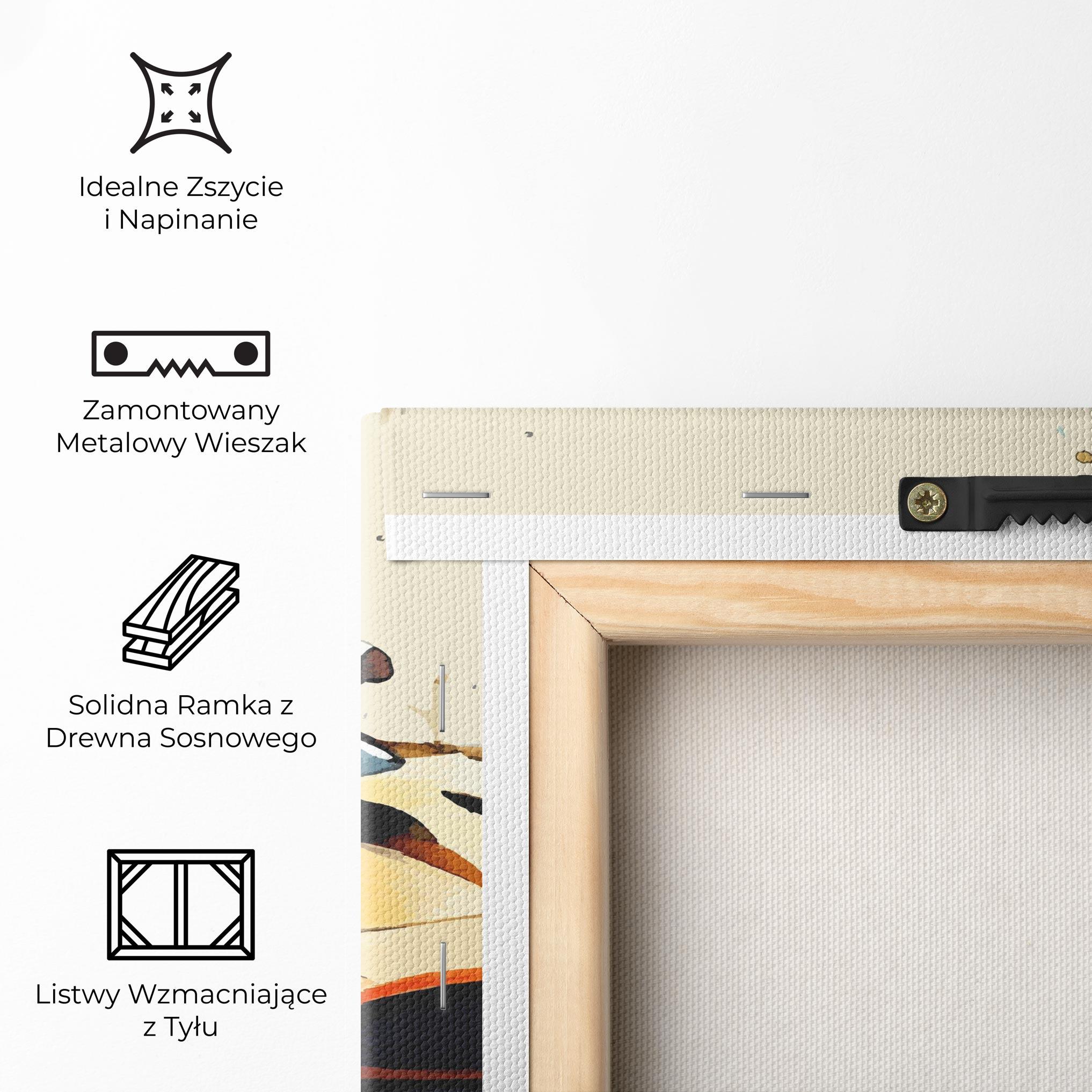 Obraz na Płótnie Orange Paint Car mockup 5