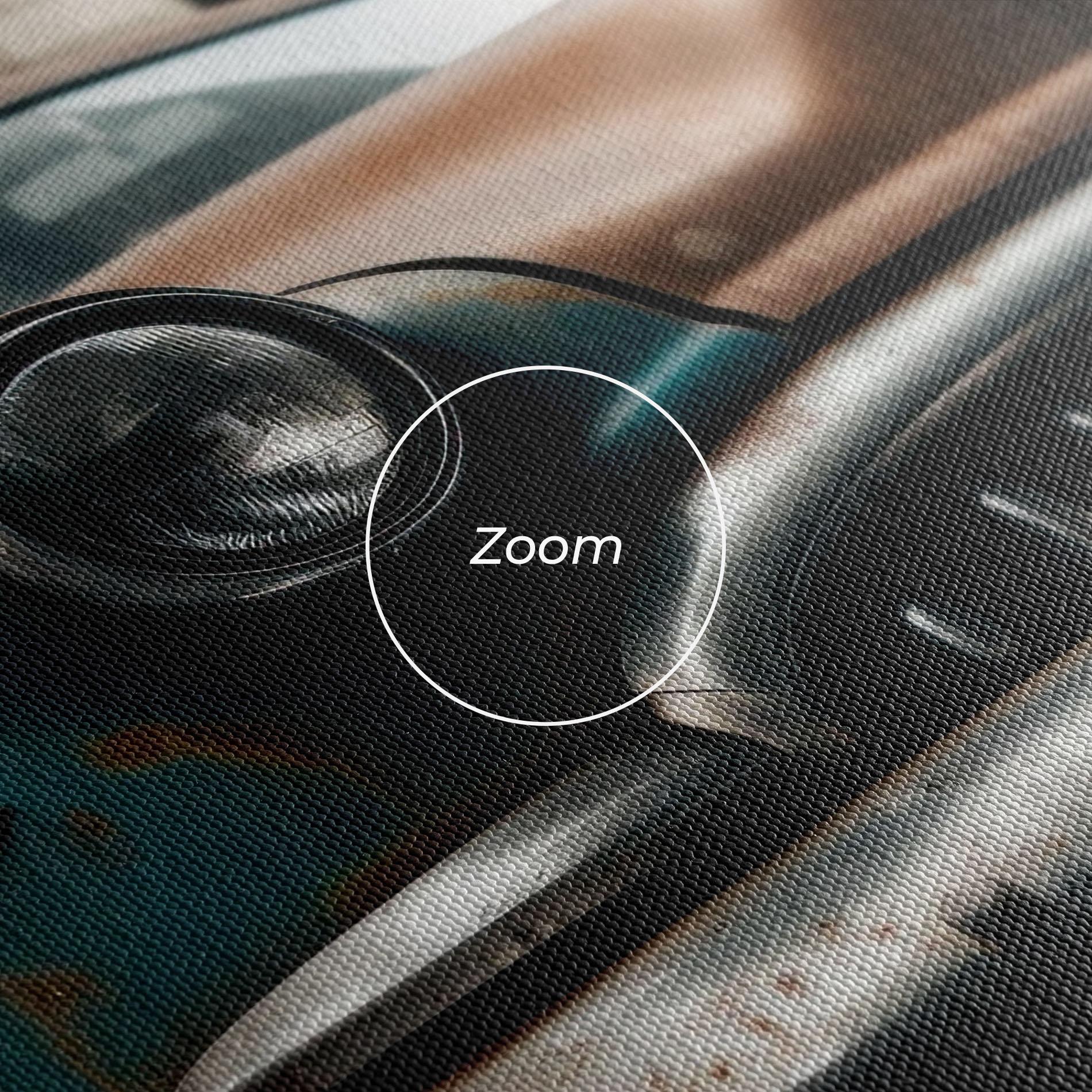 Obraz na Płótnie Old Brown Car mockup 3