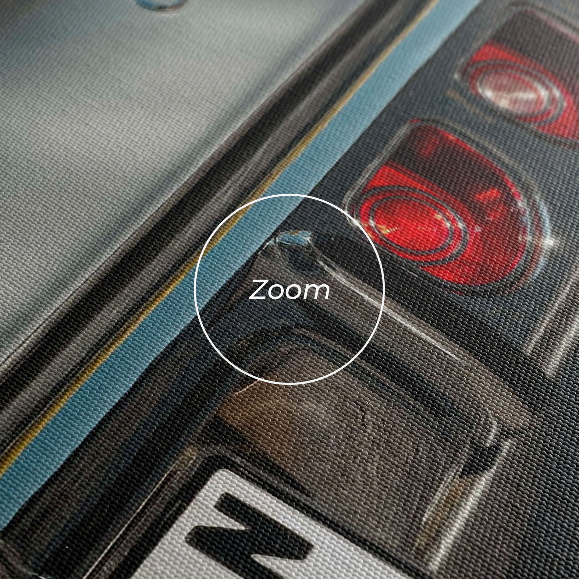 Old Grey Car mockup 3