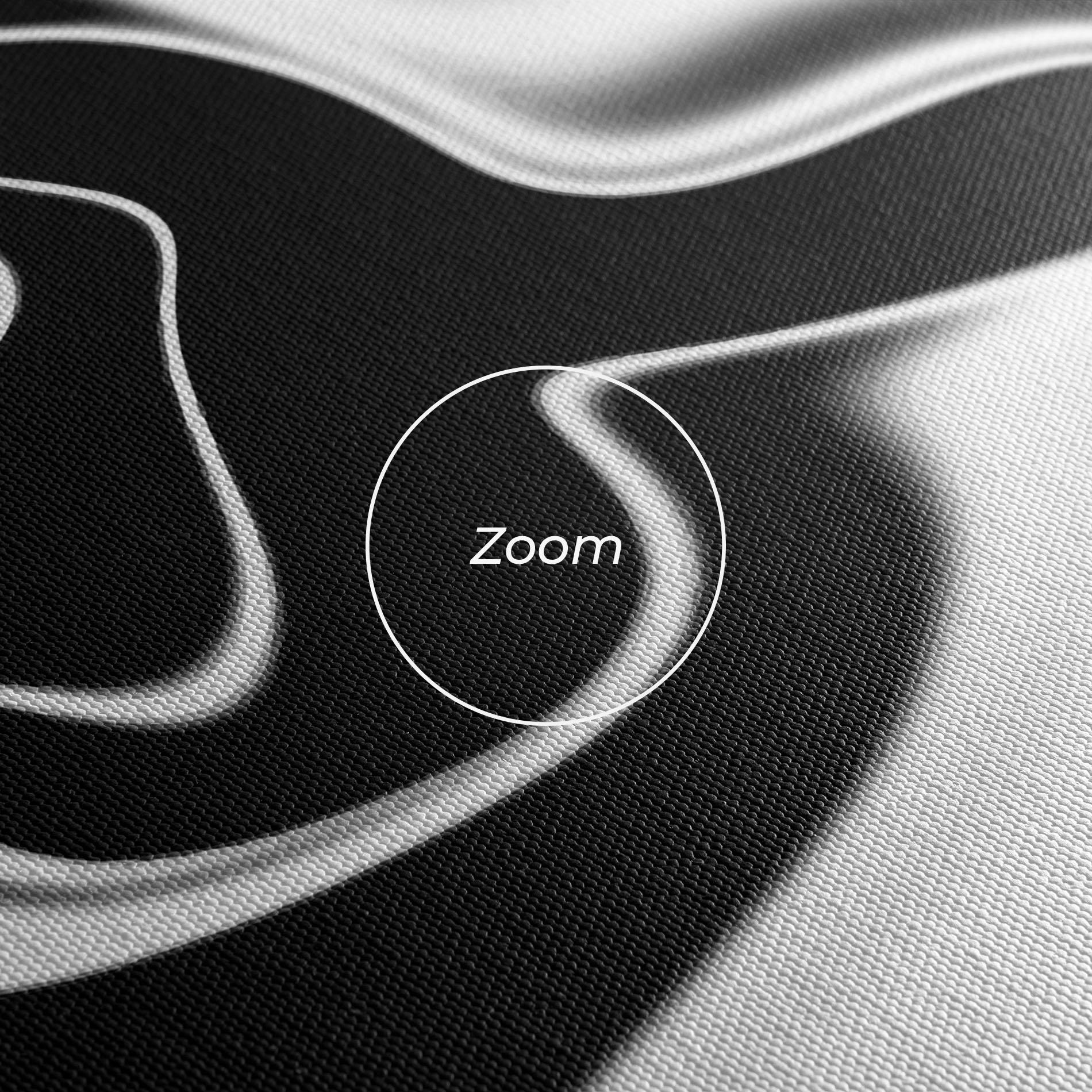 Obraz na Płótnie Black Metalic Art mockup 3