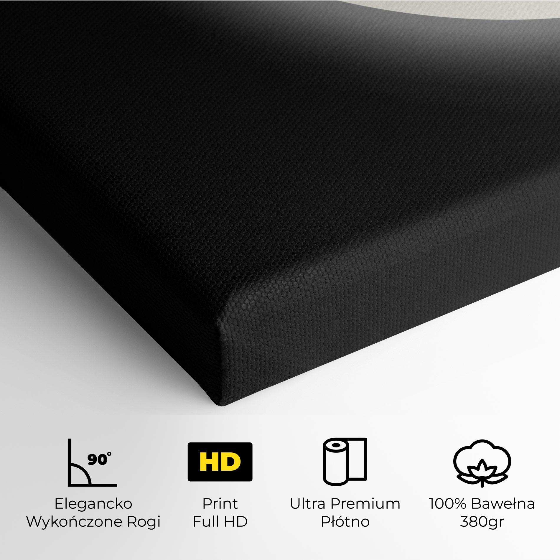 Obraz na Płótnie Full Moon Leaf mockup 4