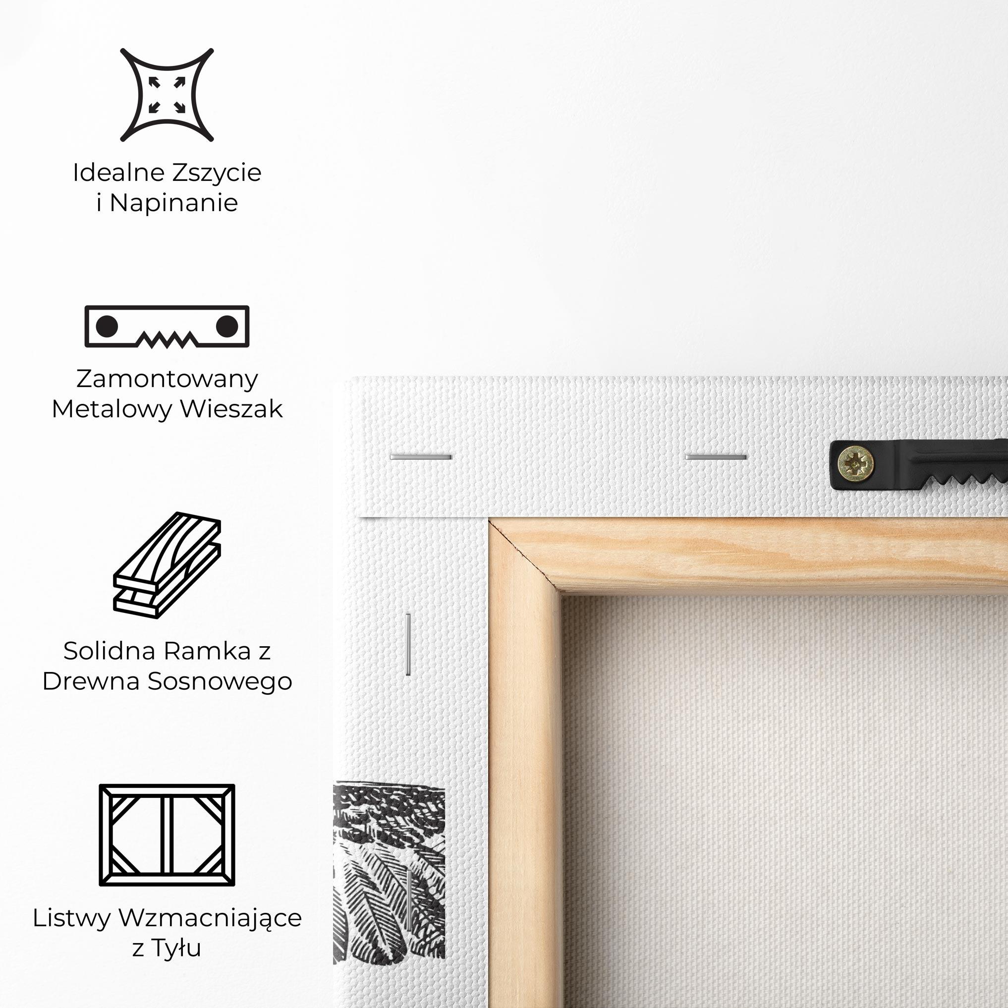 Obraz na Płótnie Eagle Art Line mockup 5