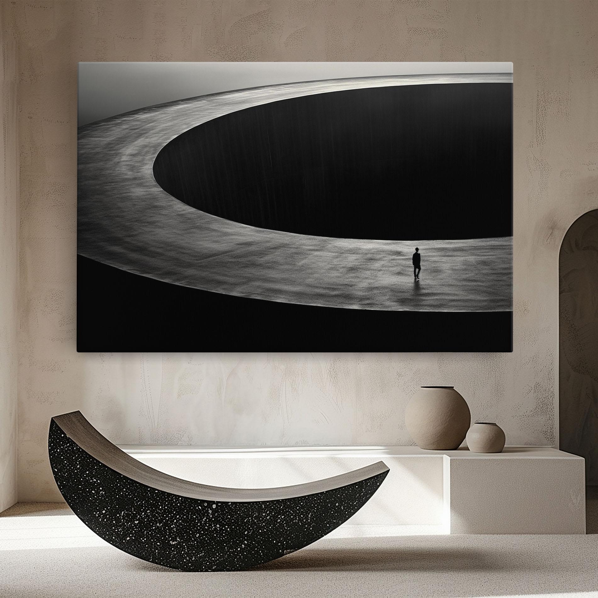 Obraz na Płótnie Man Walking mockup 8