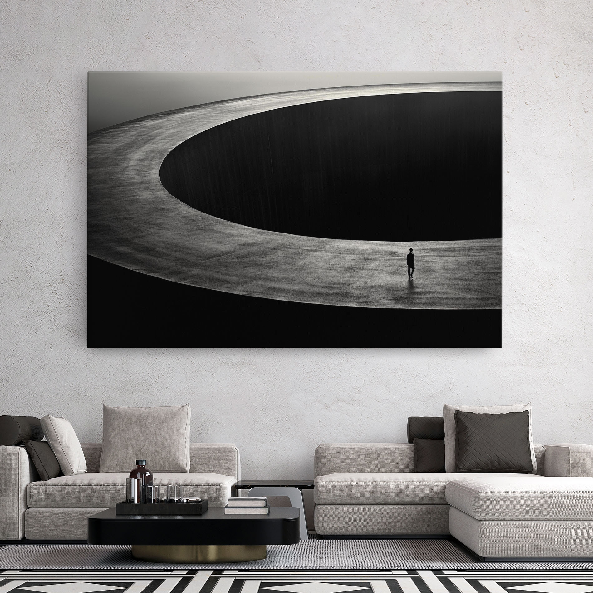 Obraz na Płótnie Man Walking