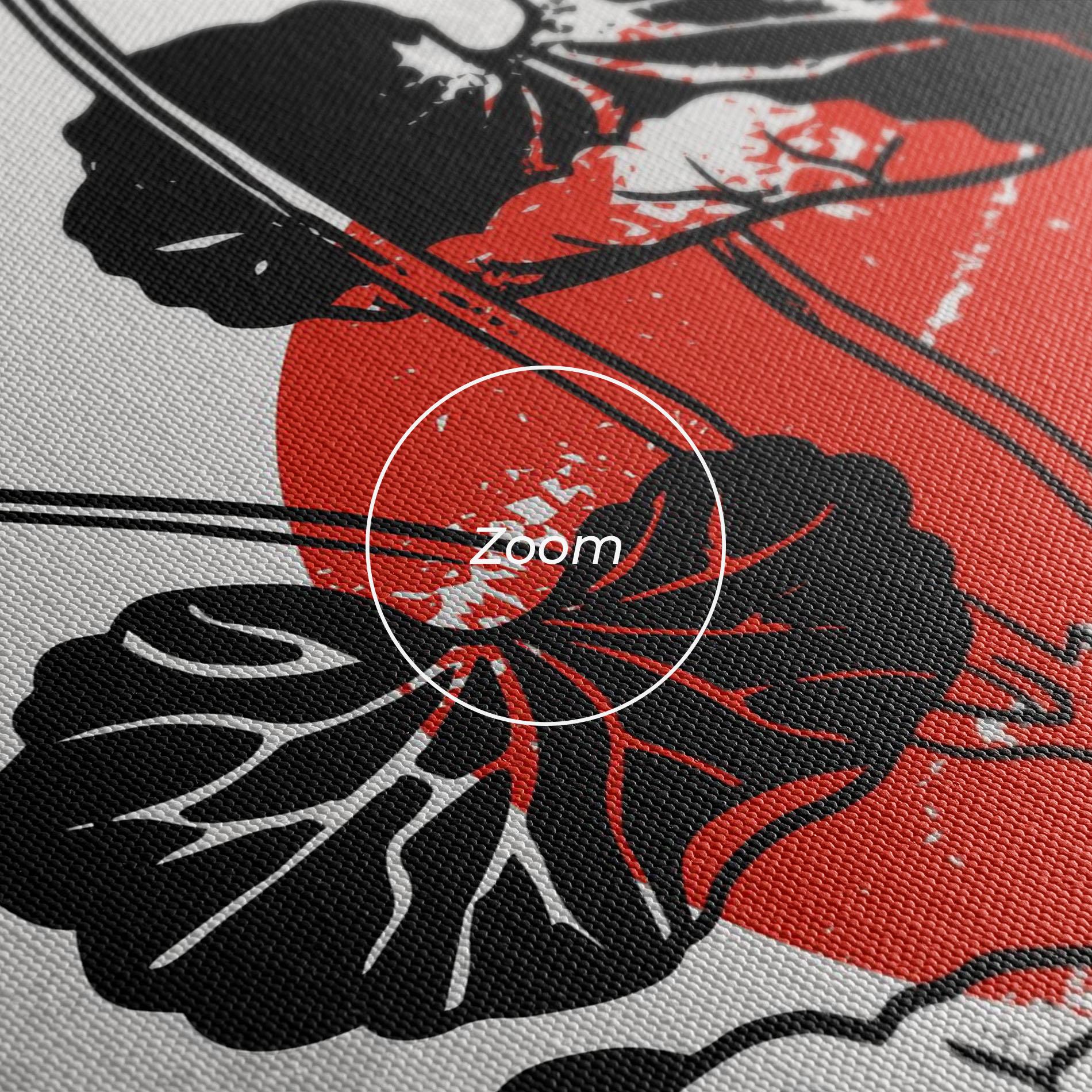 Obraz na Płótnie Japan Plant Art mockup 3