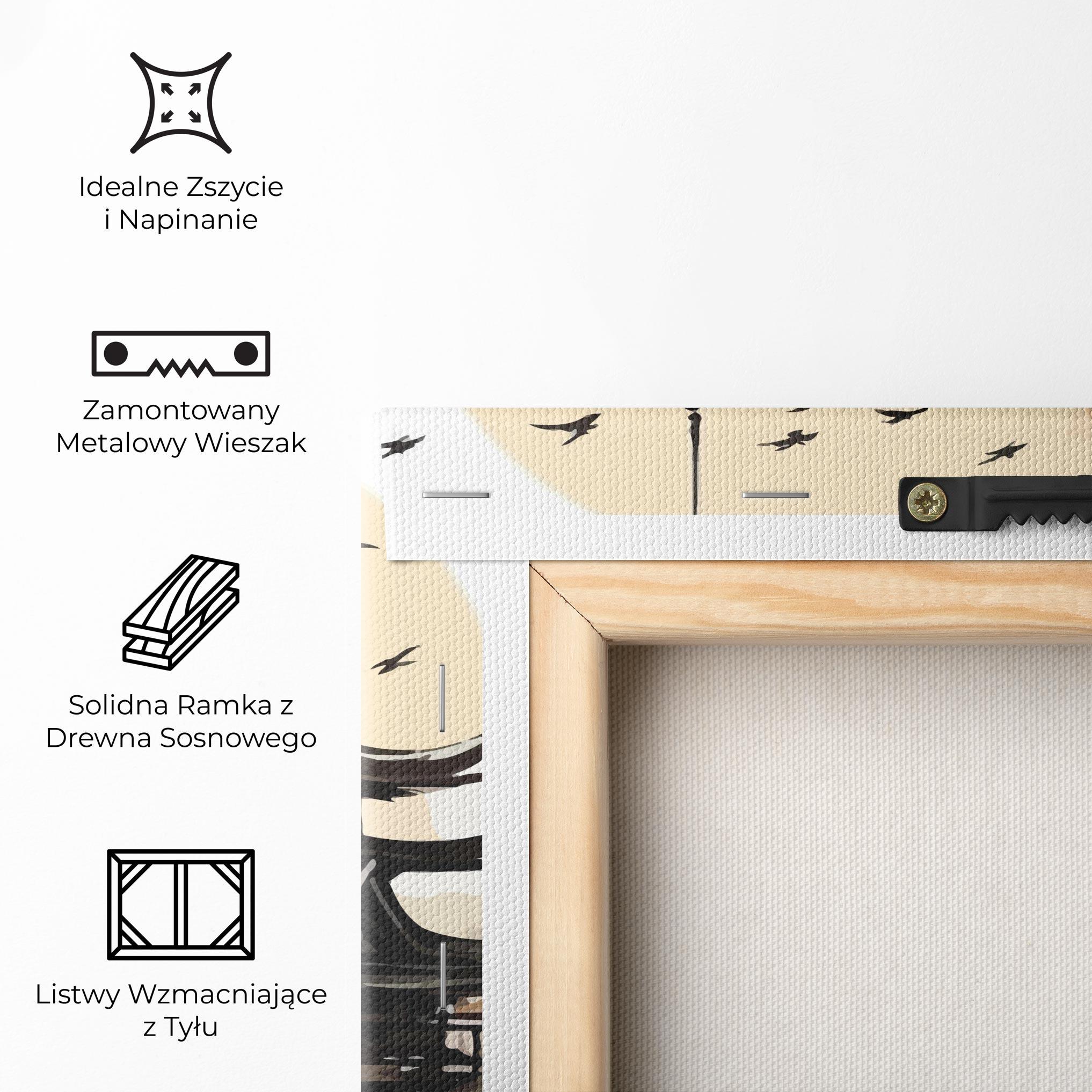 Obraz na Płótnie Asiatic Beautiful View mockup 5