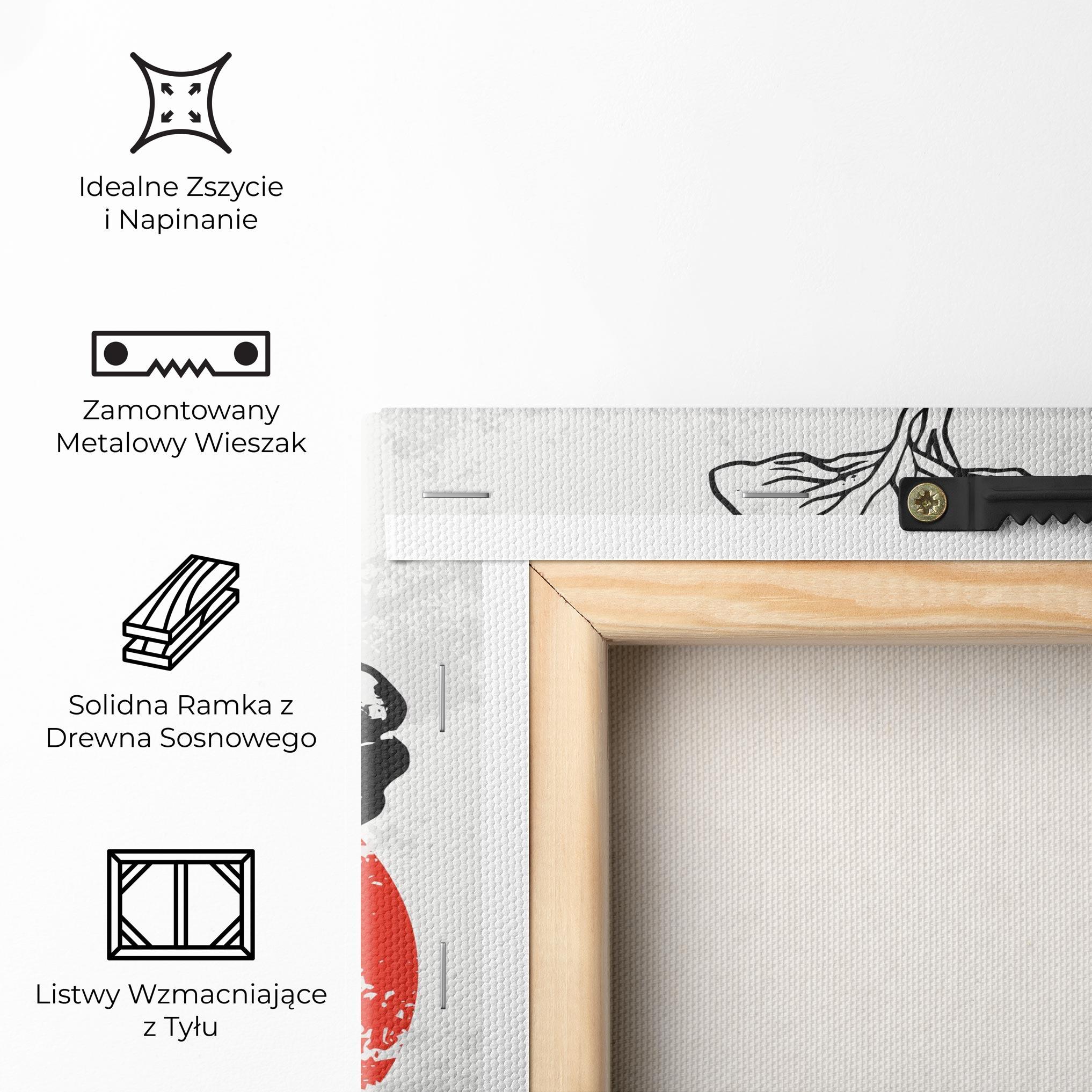 Obraz na Płótnie Japan Plant Art mockup 5