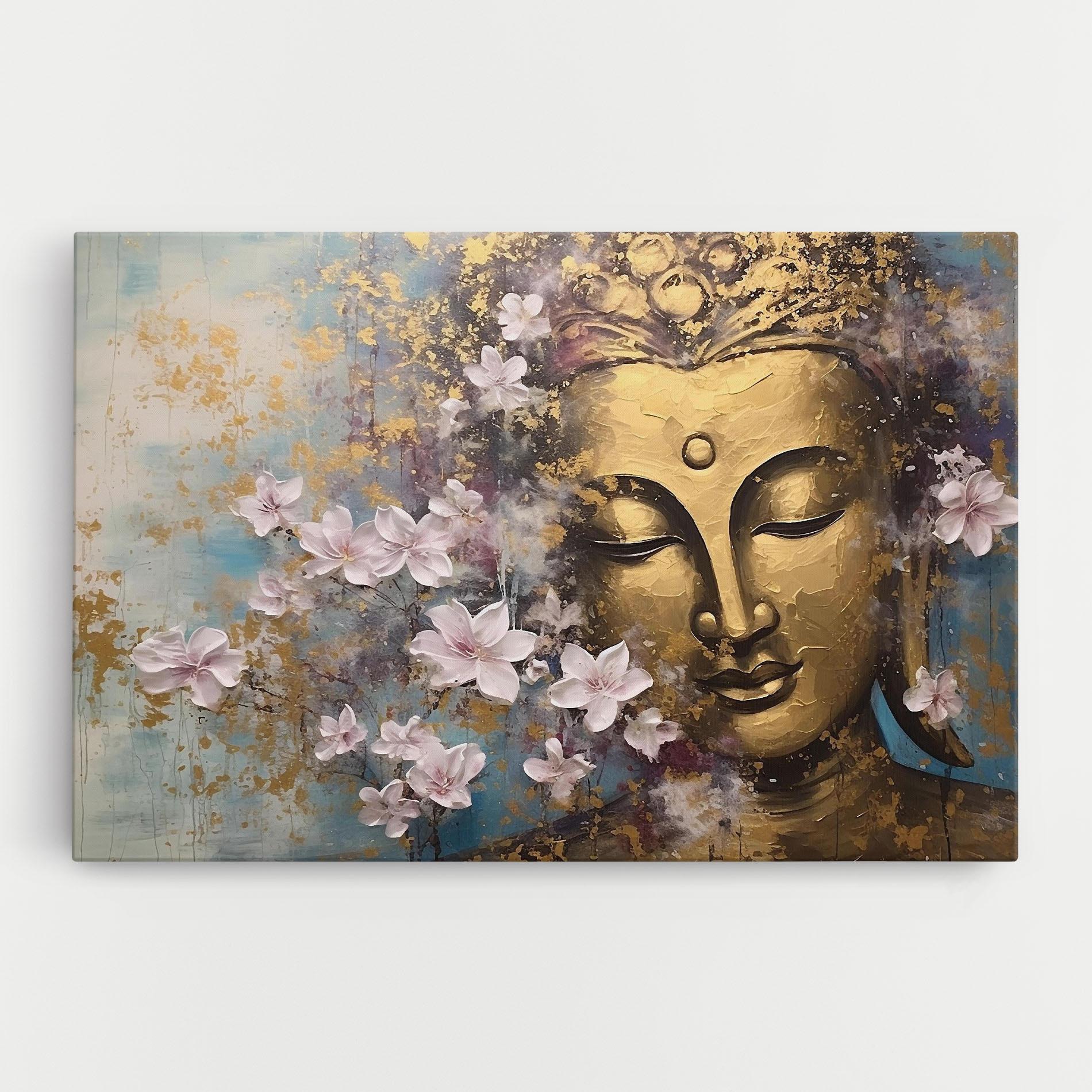 Obraz na Płótnie Abstract Buddha Plants mockup 0