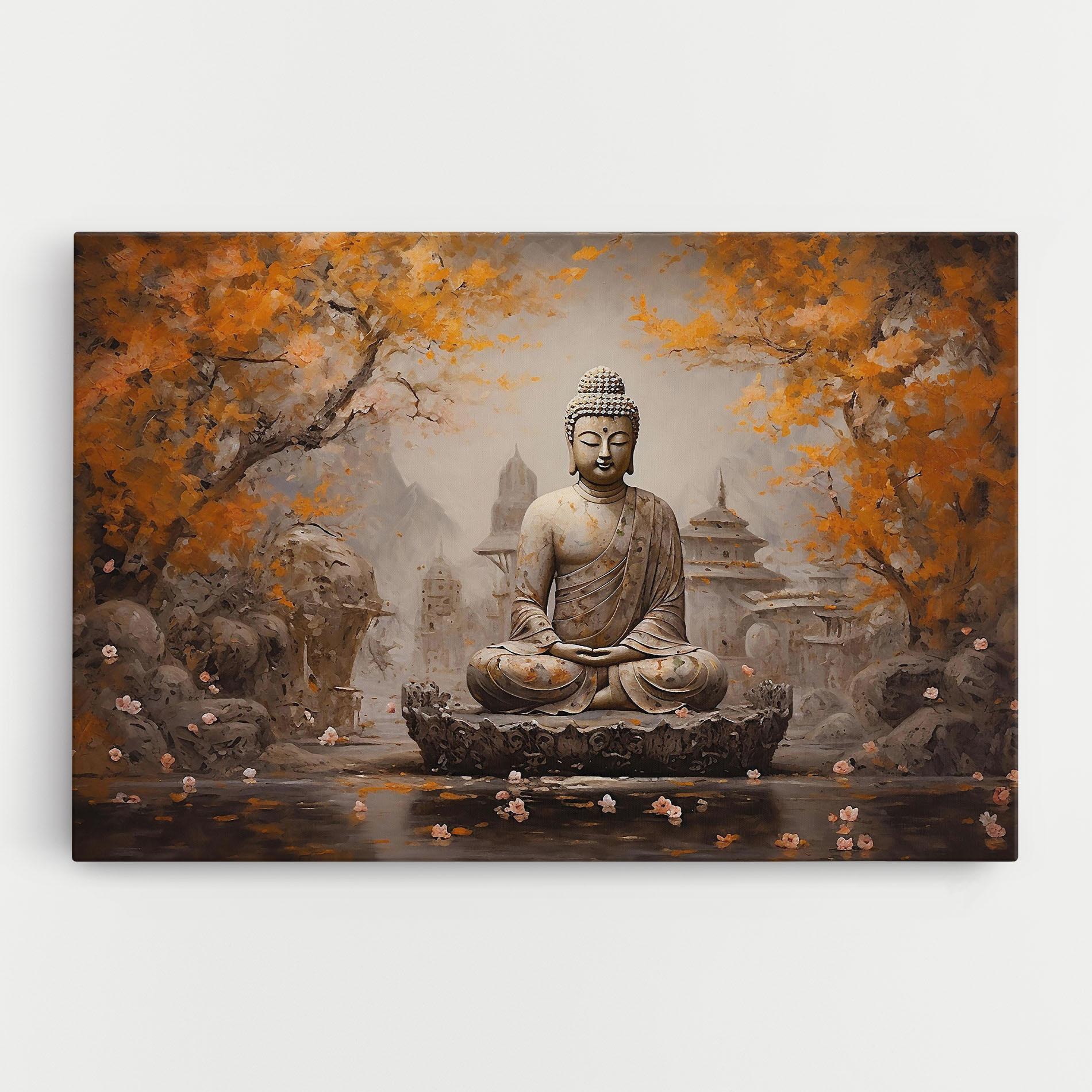 Obraz na Płótnie Beautiful Buddha Art mockup 0