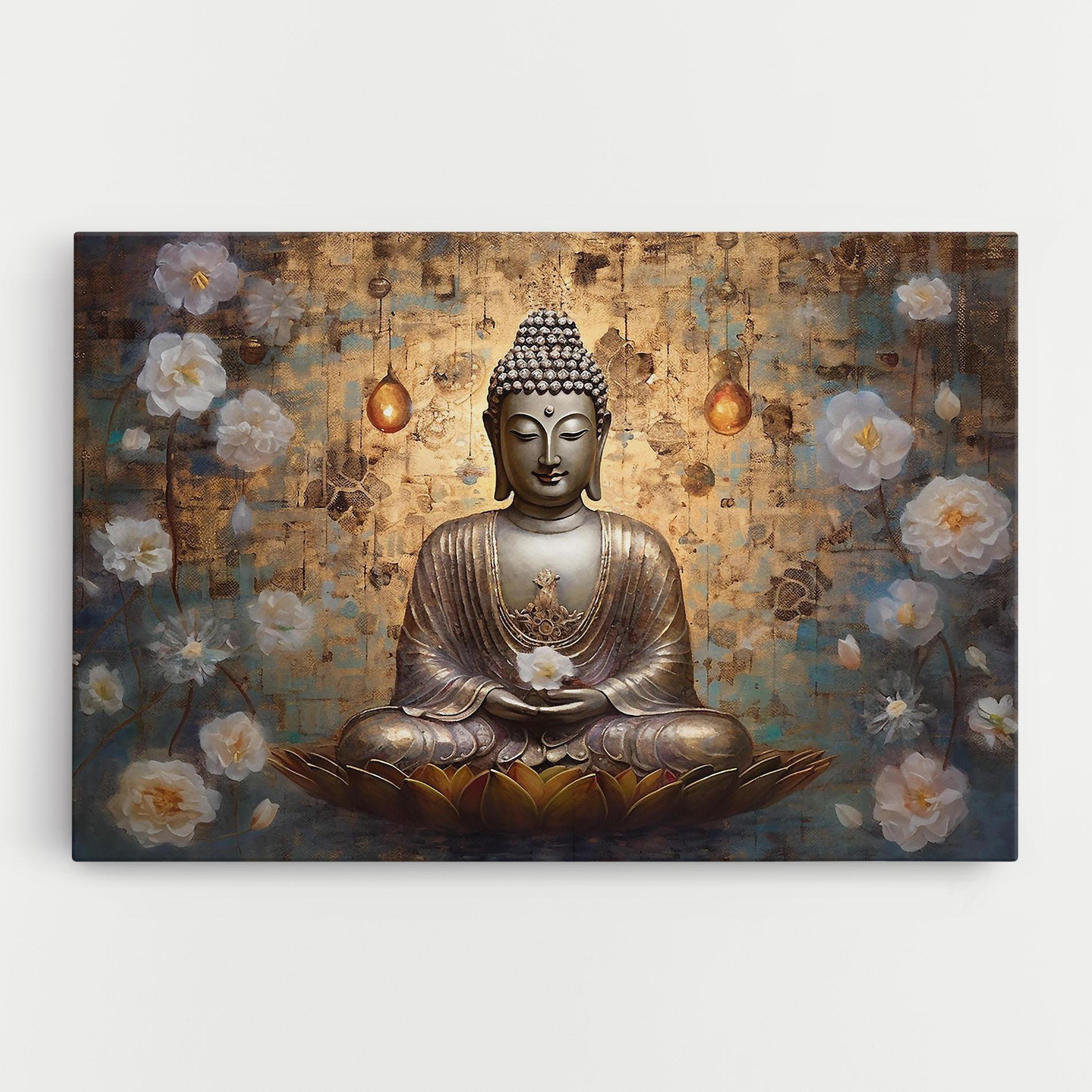 Obraz na Płótnie Buddha Meditation Art mockup 0