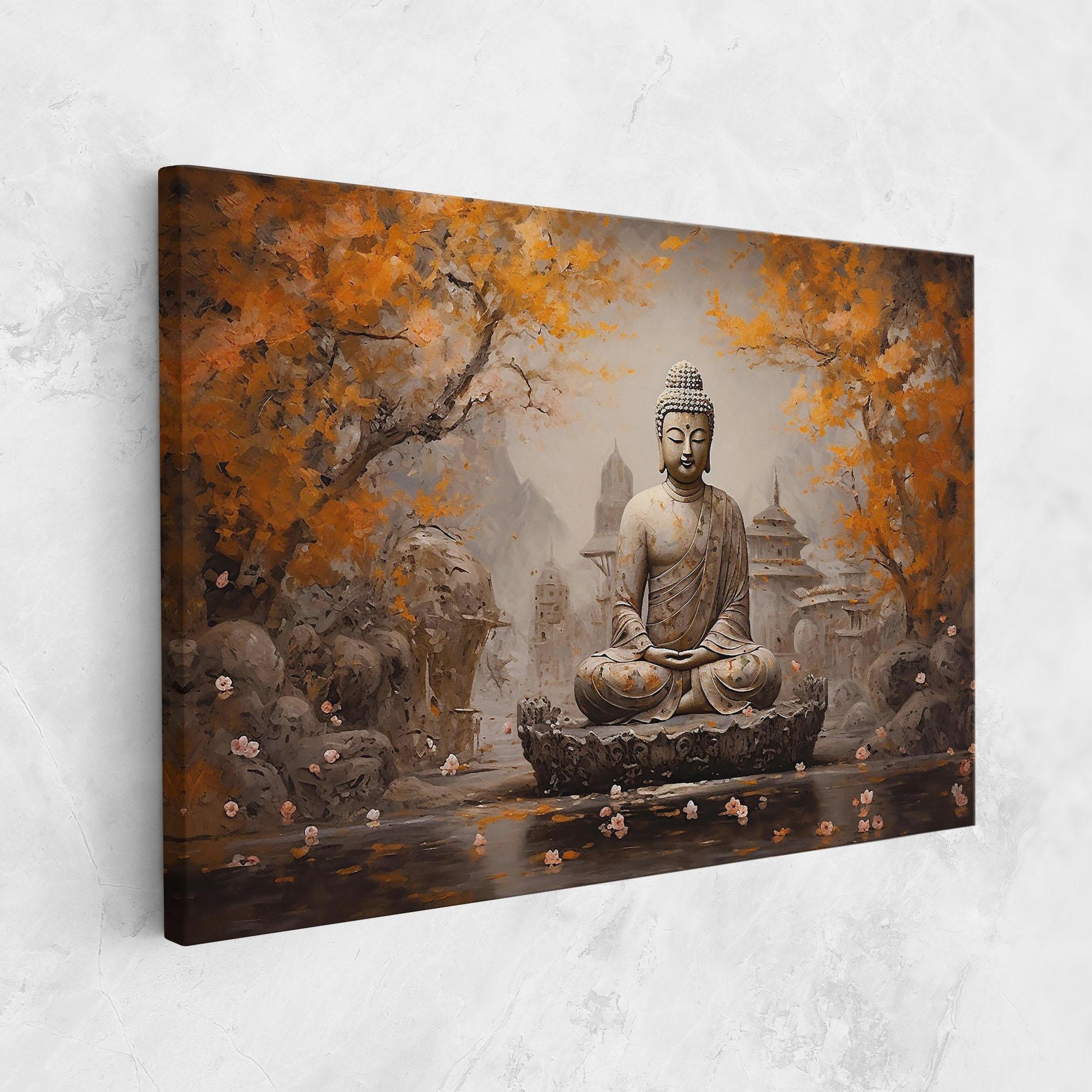 Obraz na Płótnie Beautiful Buddha Art mockup 1