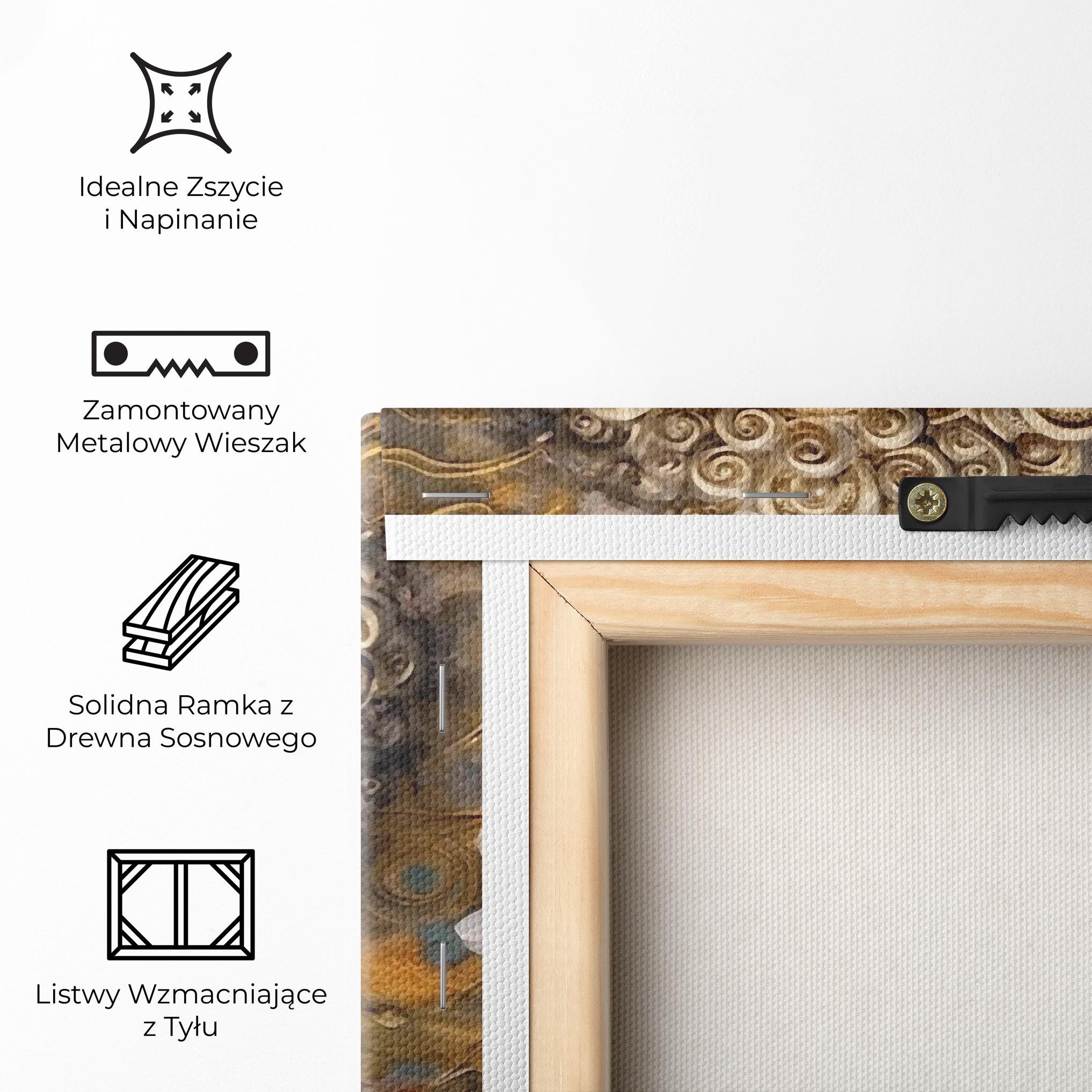 Obraz na Płótnie White Flower Buddha Art mockup 5