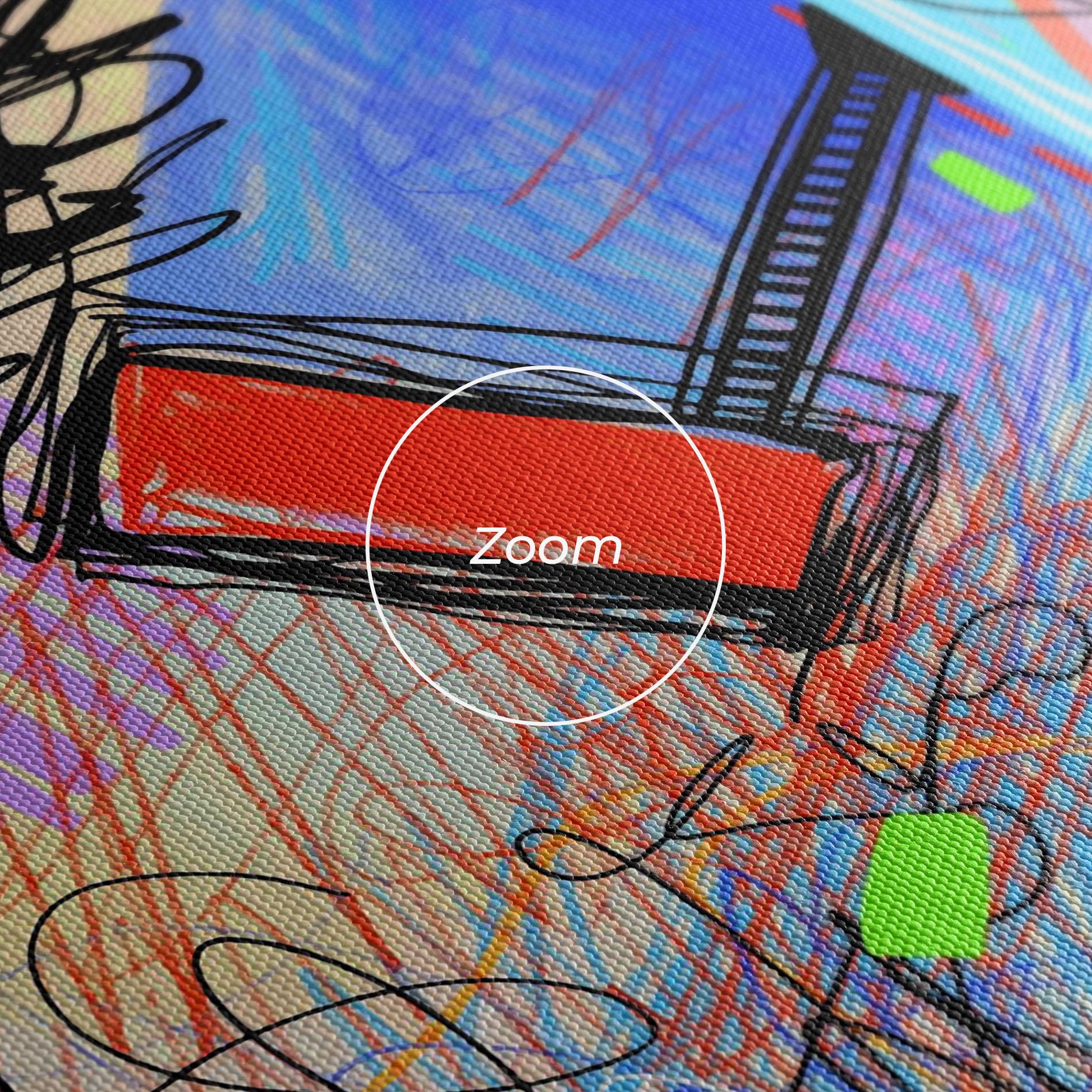 Obraz na Płótnie Animal Eye Art mockup 3