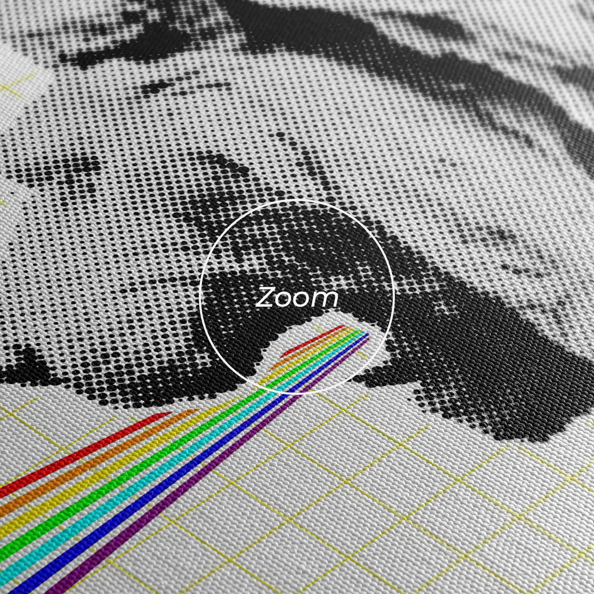 Obraz na Płótnie Lion Collage mockup 3