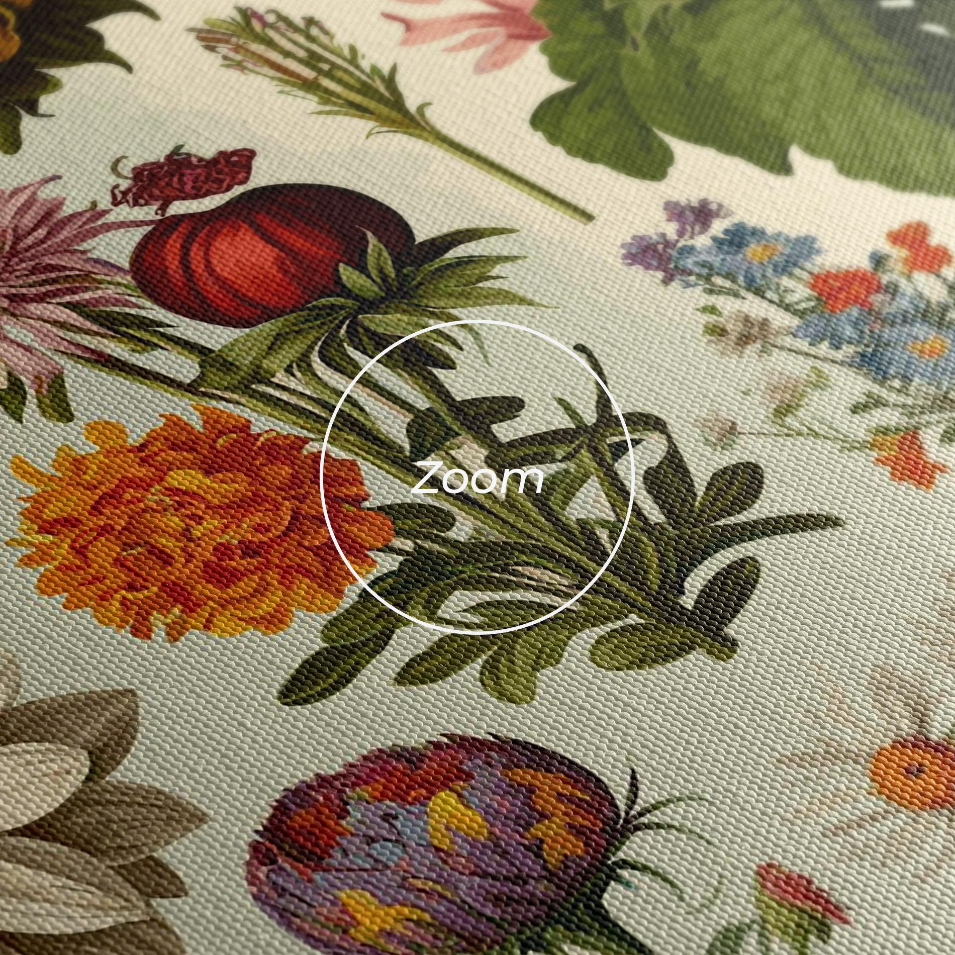 Obraz na Płótnie Vintage Botanical mockup 3