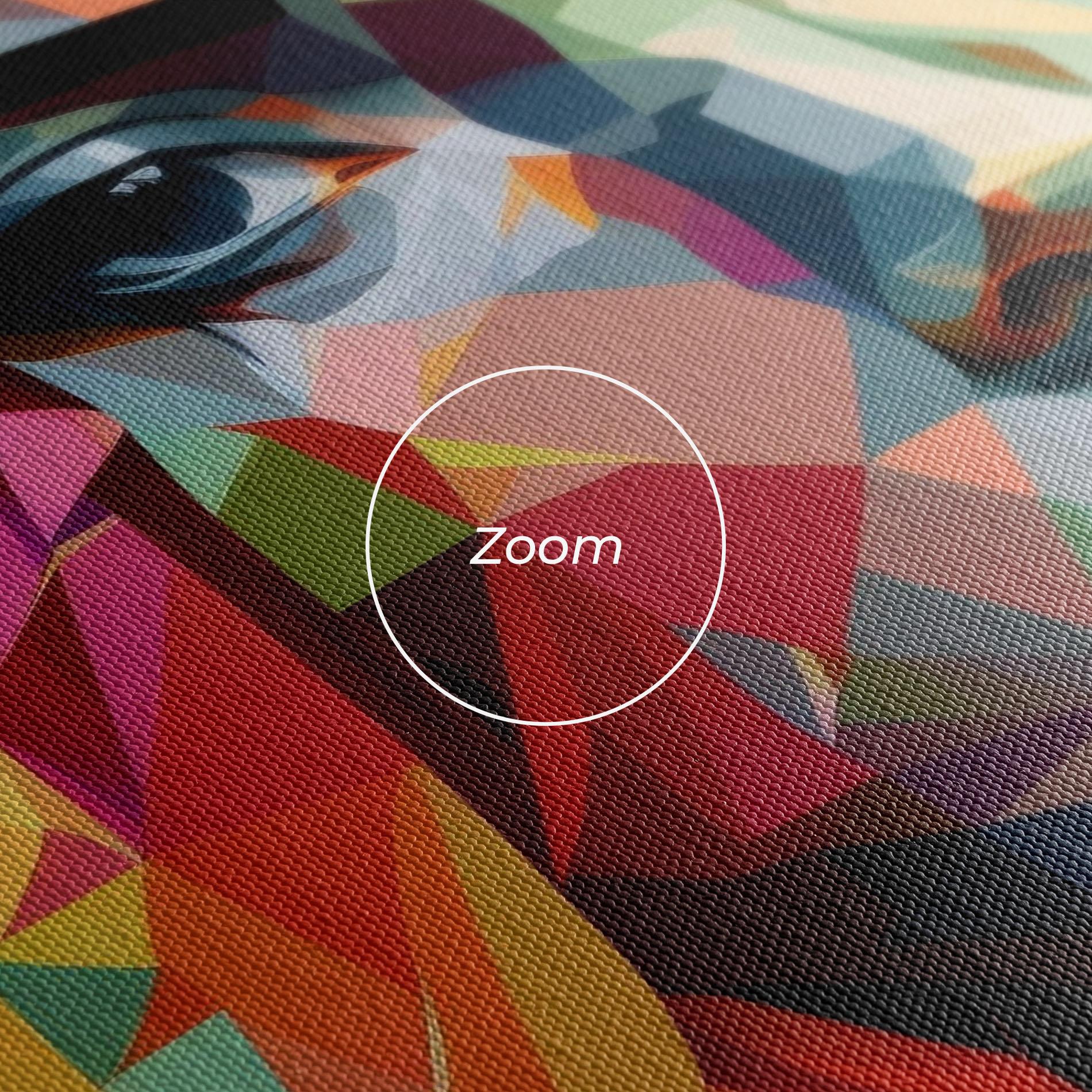 Obraz na Płótnie Women Face Collage mockup 3