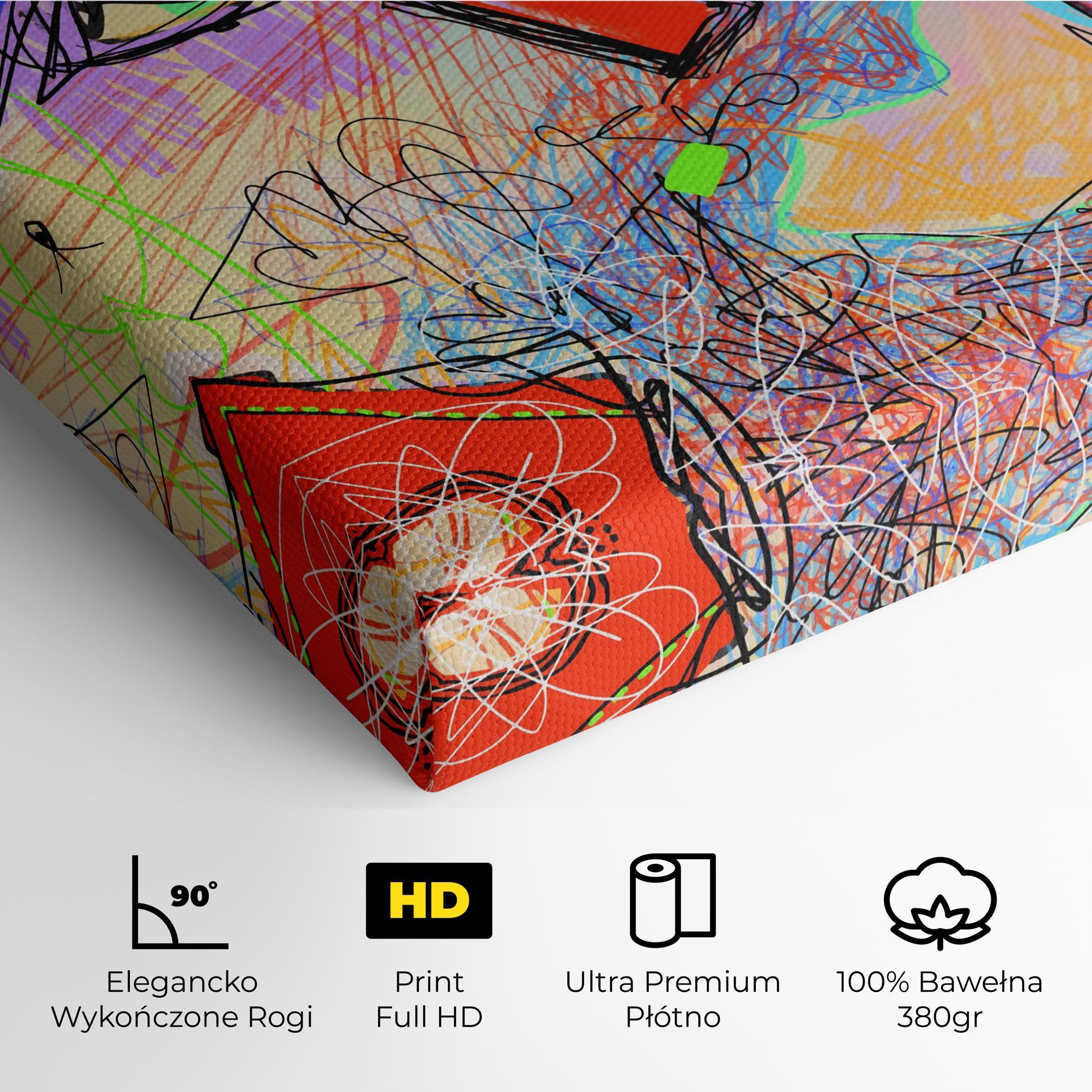 Obraz na Płótnie Animal Eye Art mockup 4