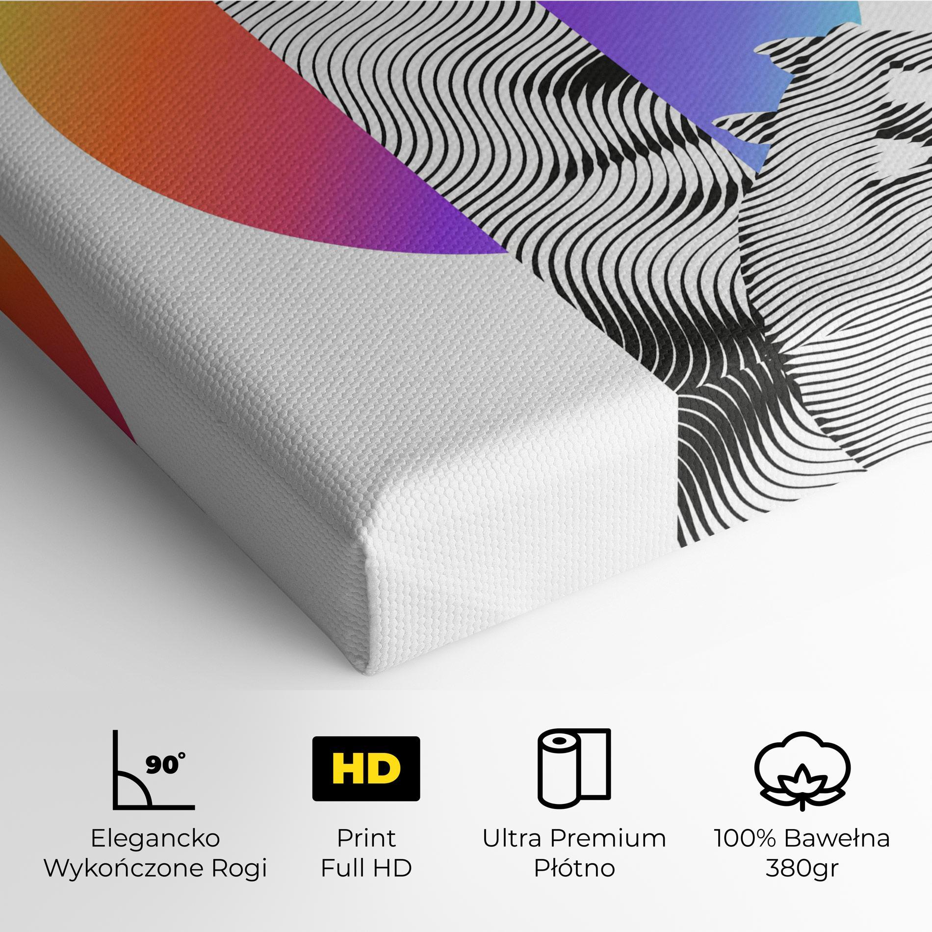 Obraz na Płótnie Orange Light Statue mockup 4