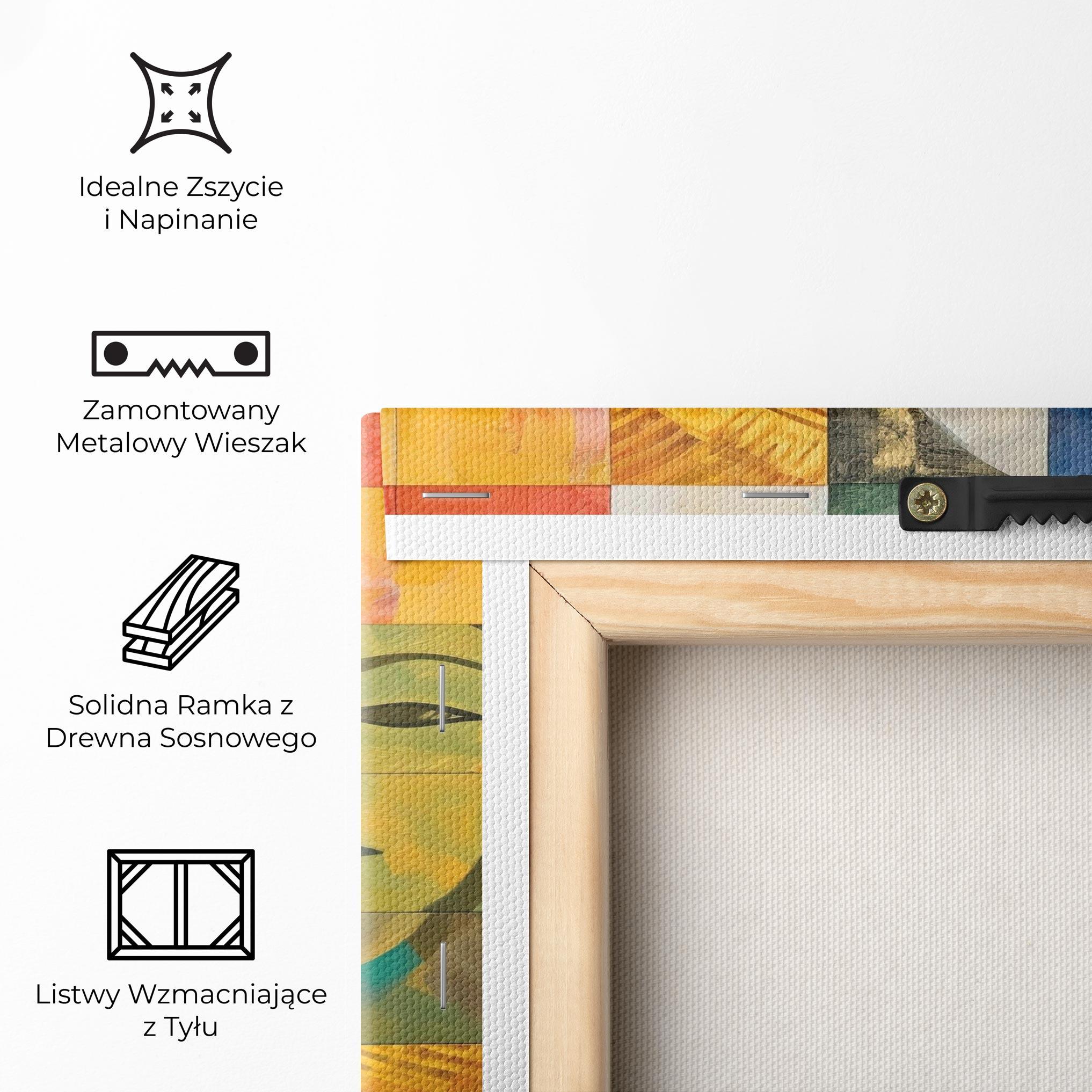 Obraz na Płótnie Abstract Concept Collage mockup 5