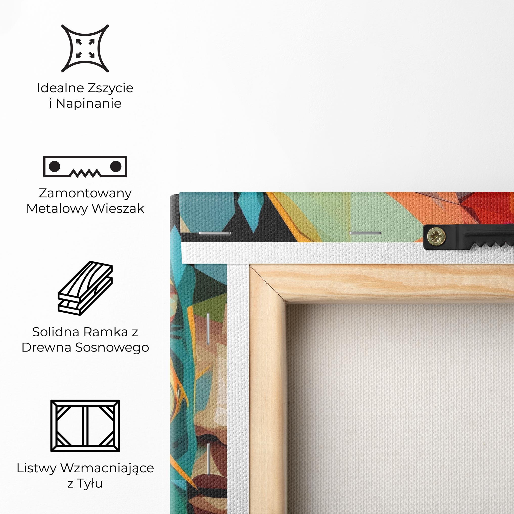 Obraz na Płótnie Women Face Collage mockup 5