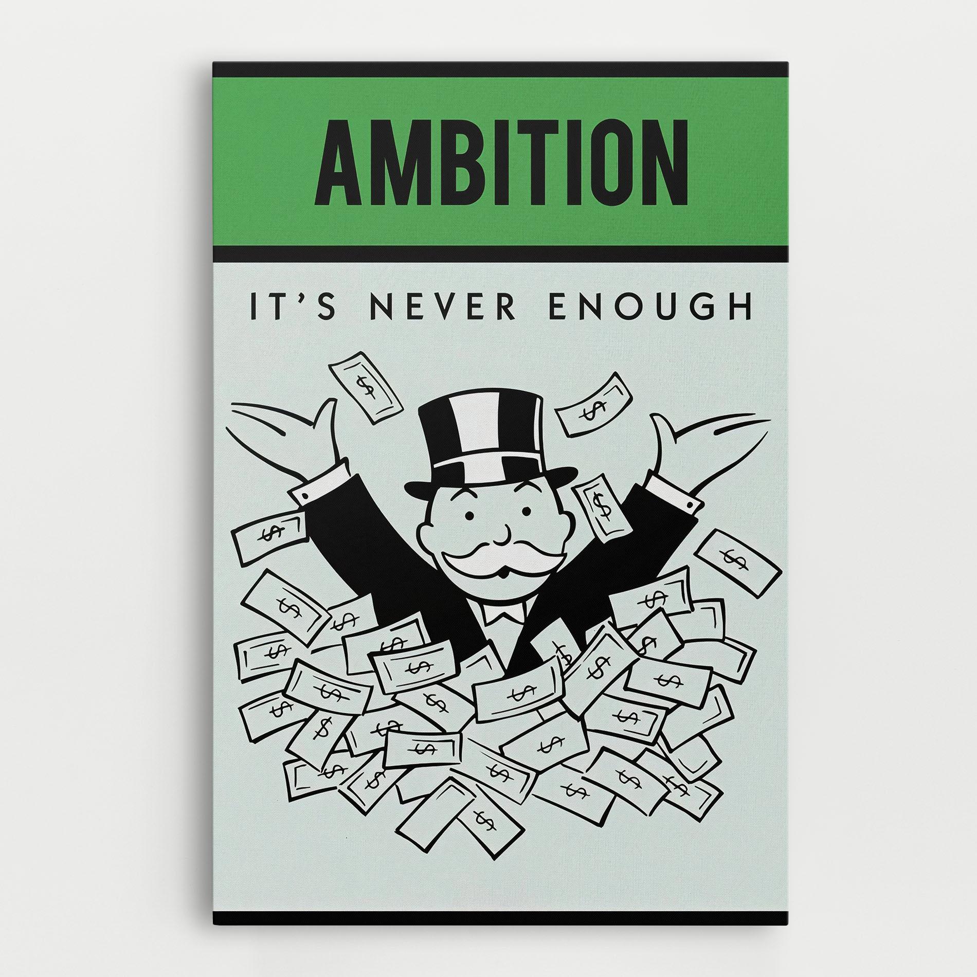 Obraz na Płótnie AMBITION mockup 0