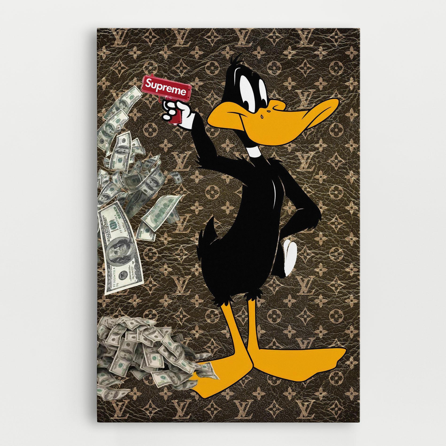 Obraz na Płótnie Supreme Daffy mockup 0