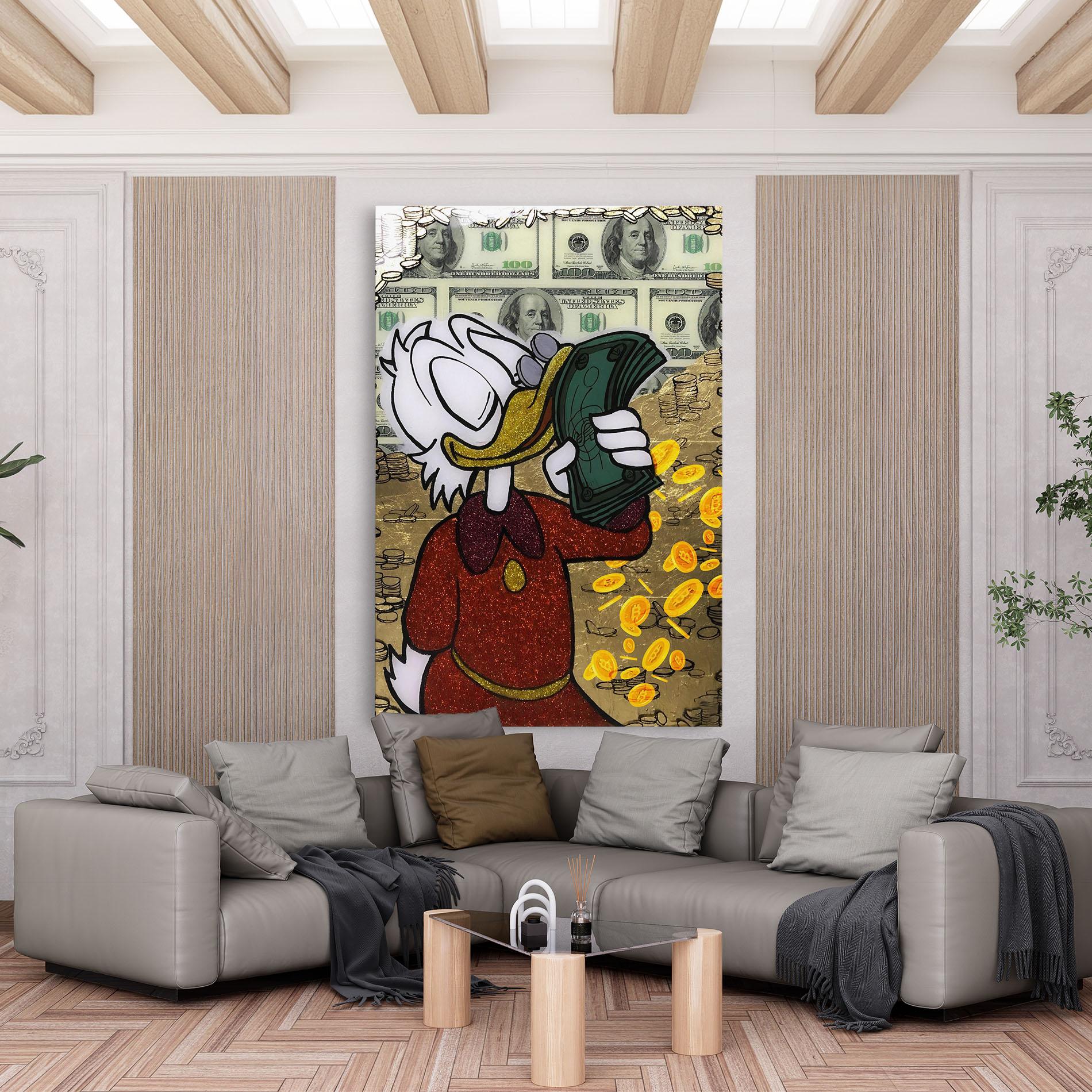 Obraz na Płótnie Smell Like Money mockup 6