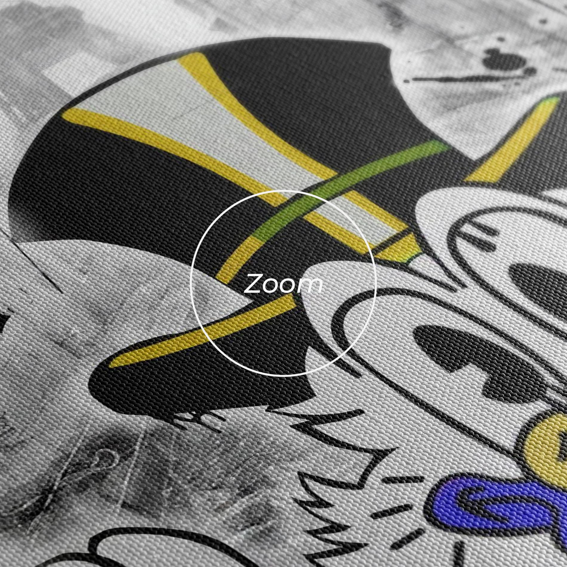 Obraz na Płótnie Wheres My Champagne Blue mockup 3