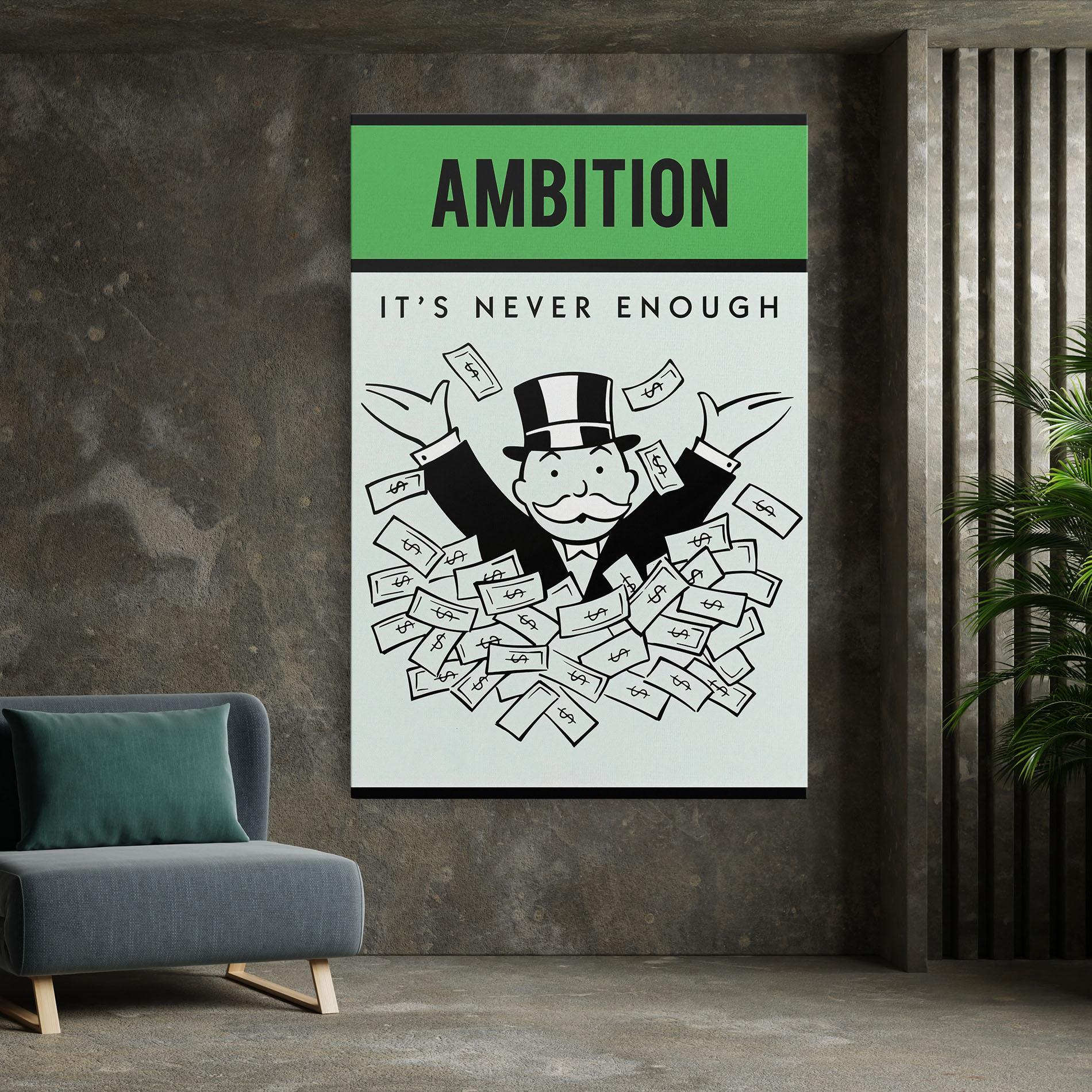 Obraz na Płótnie AMBITION mockup 7