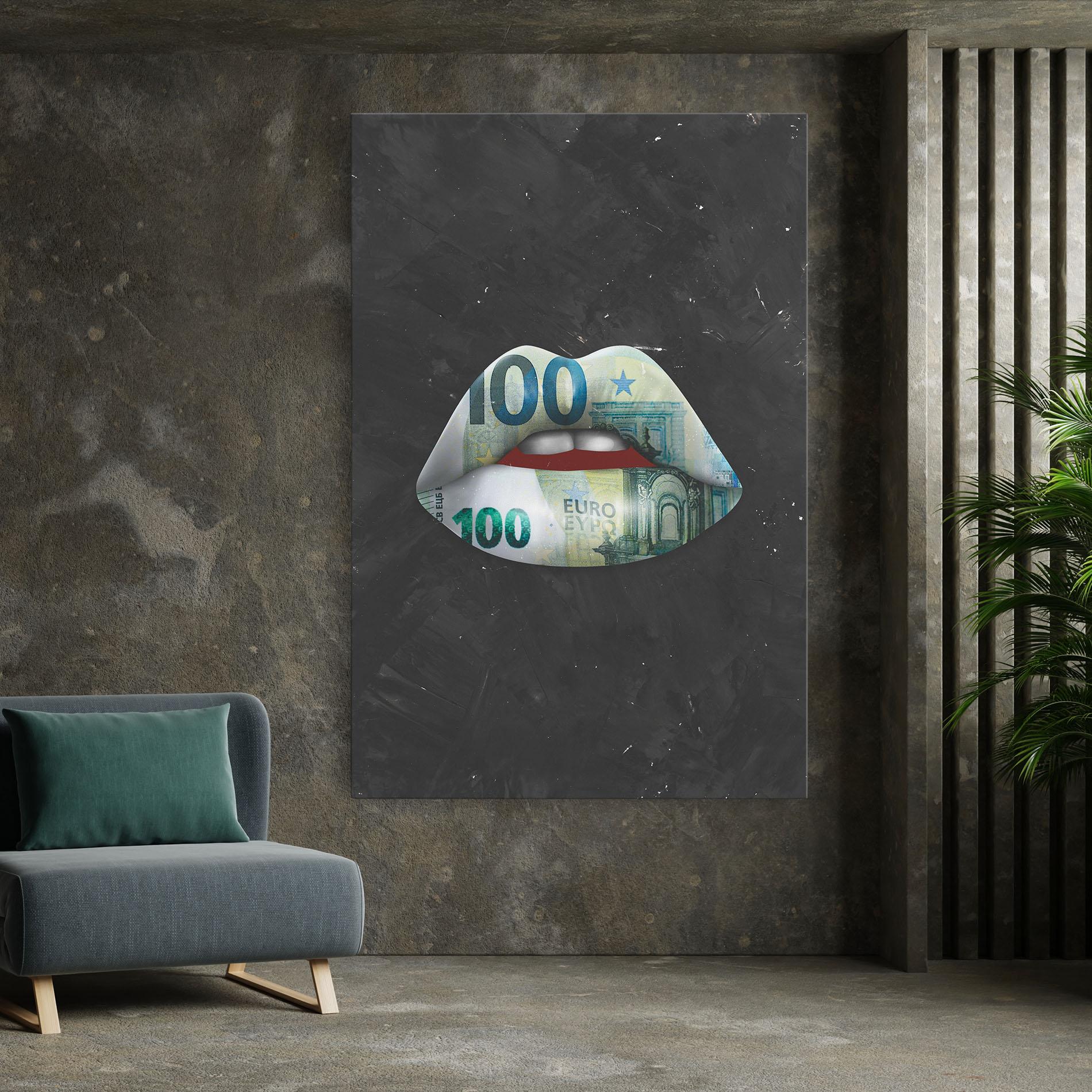 Obraz na Płótnie Money On The Women mockup 7