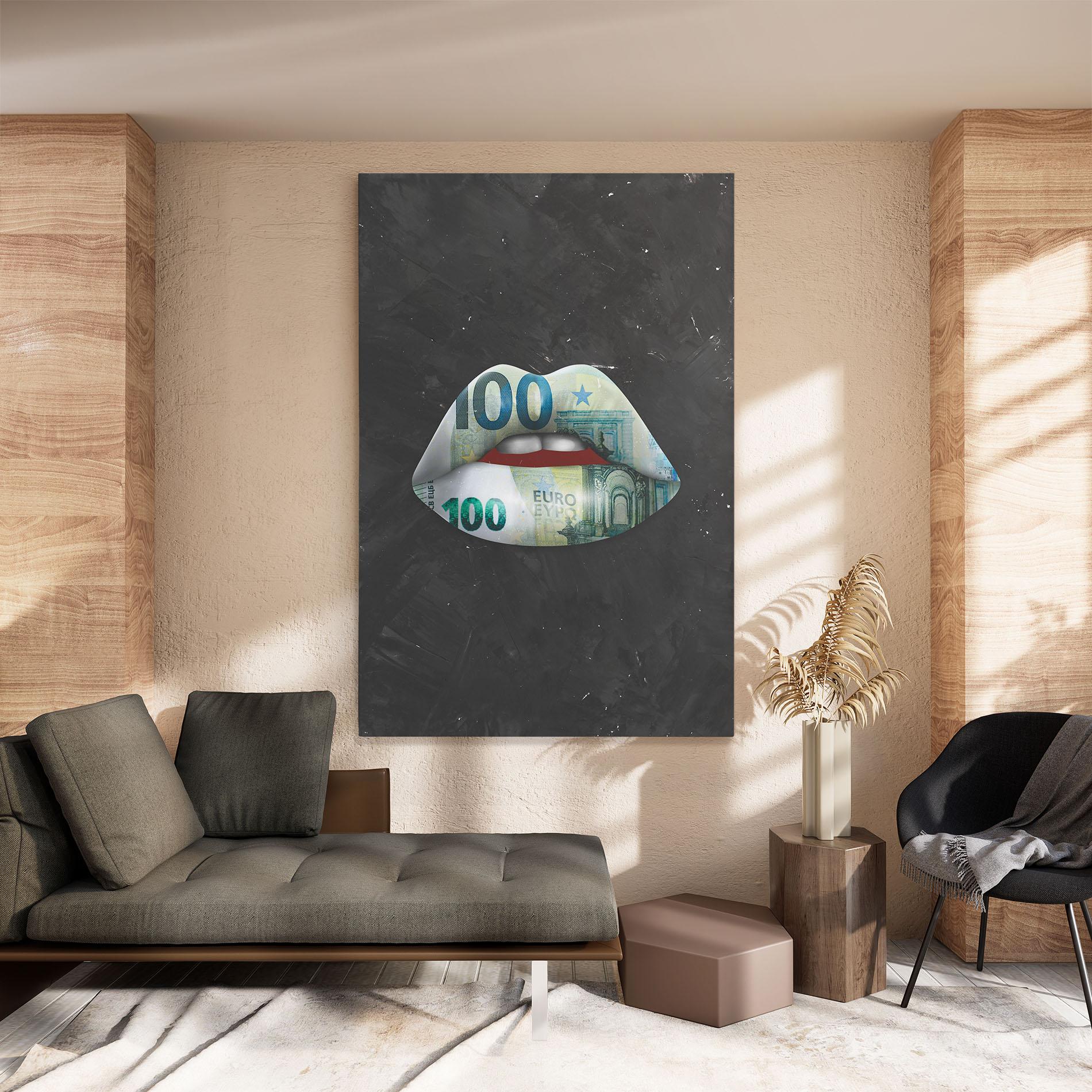 Obraz na Płótnie Money On The Women mockup 8