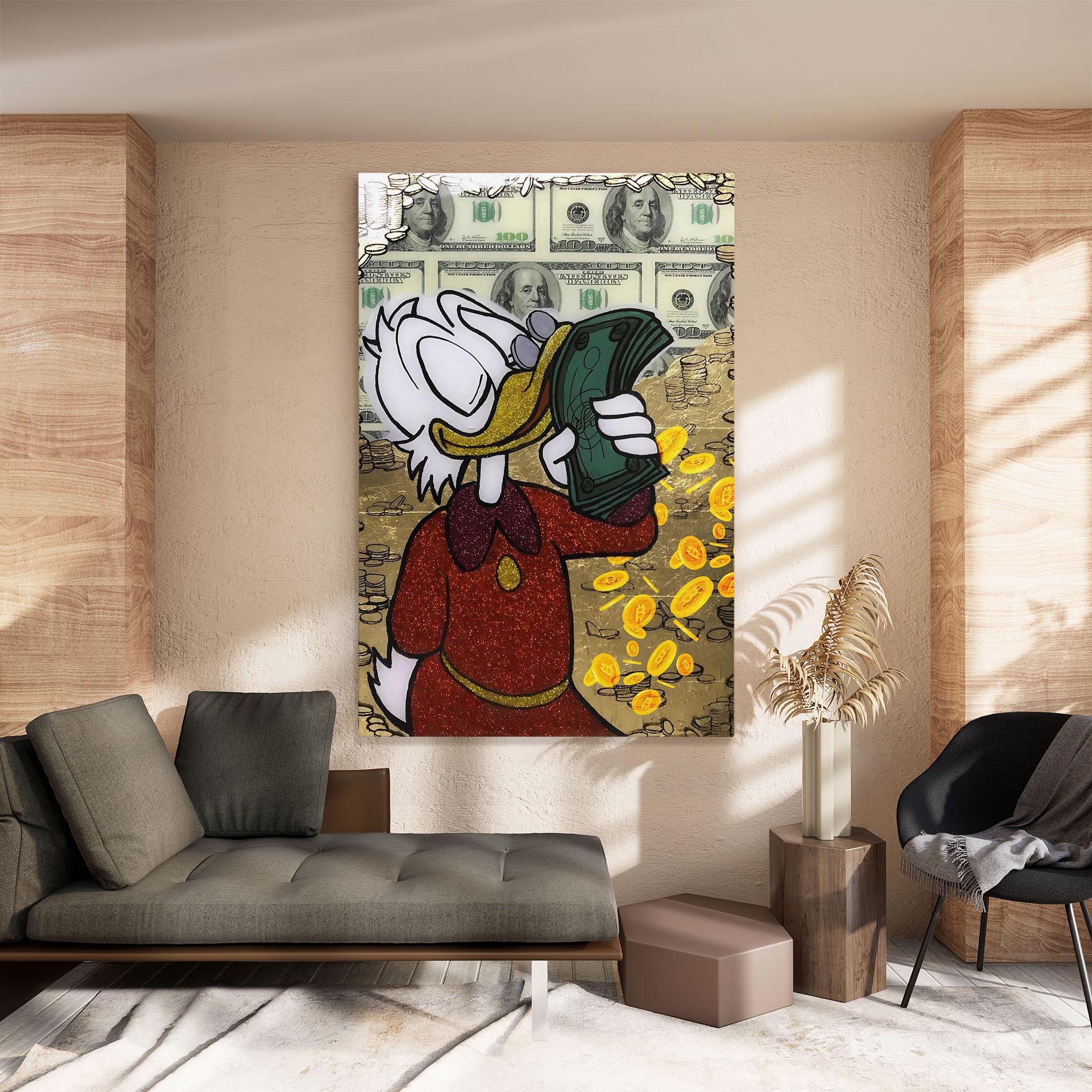 Obraz na Płótnie Smell Like Money mockup 8