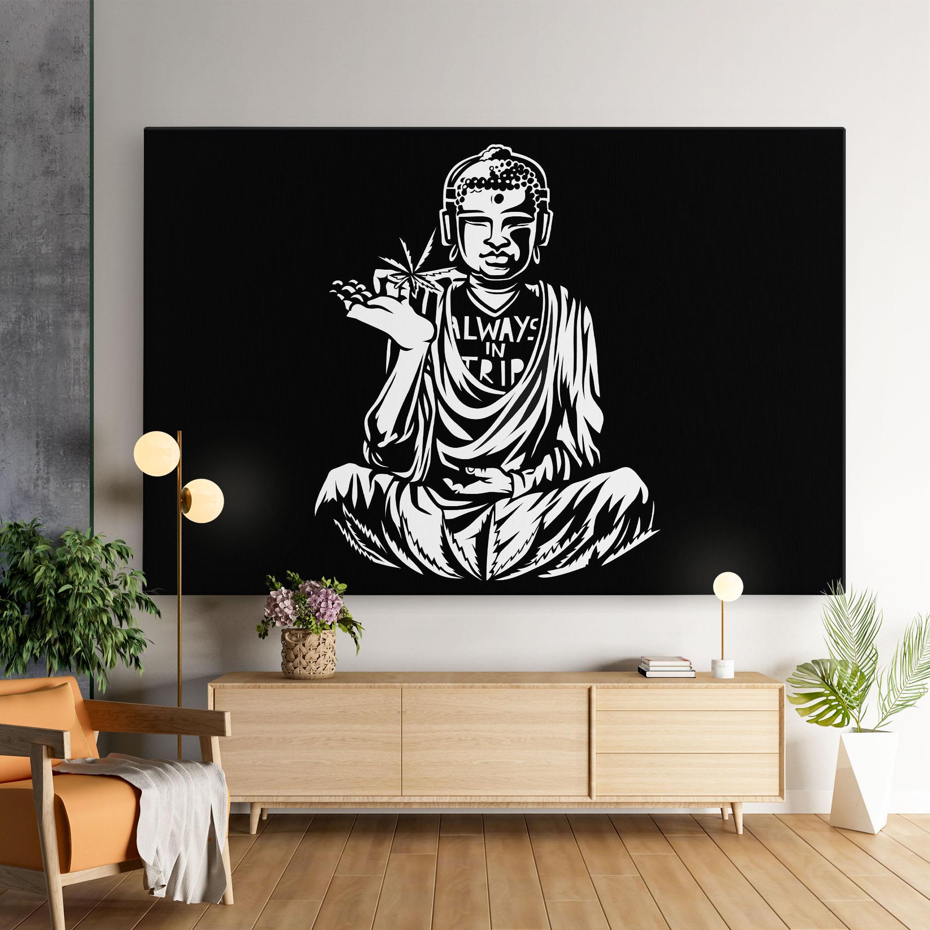 Obraz na Płótnie Always Trip mockup 9