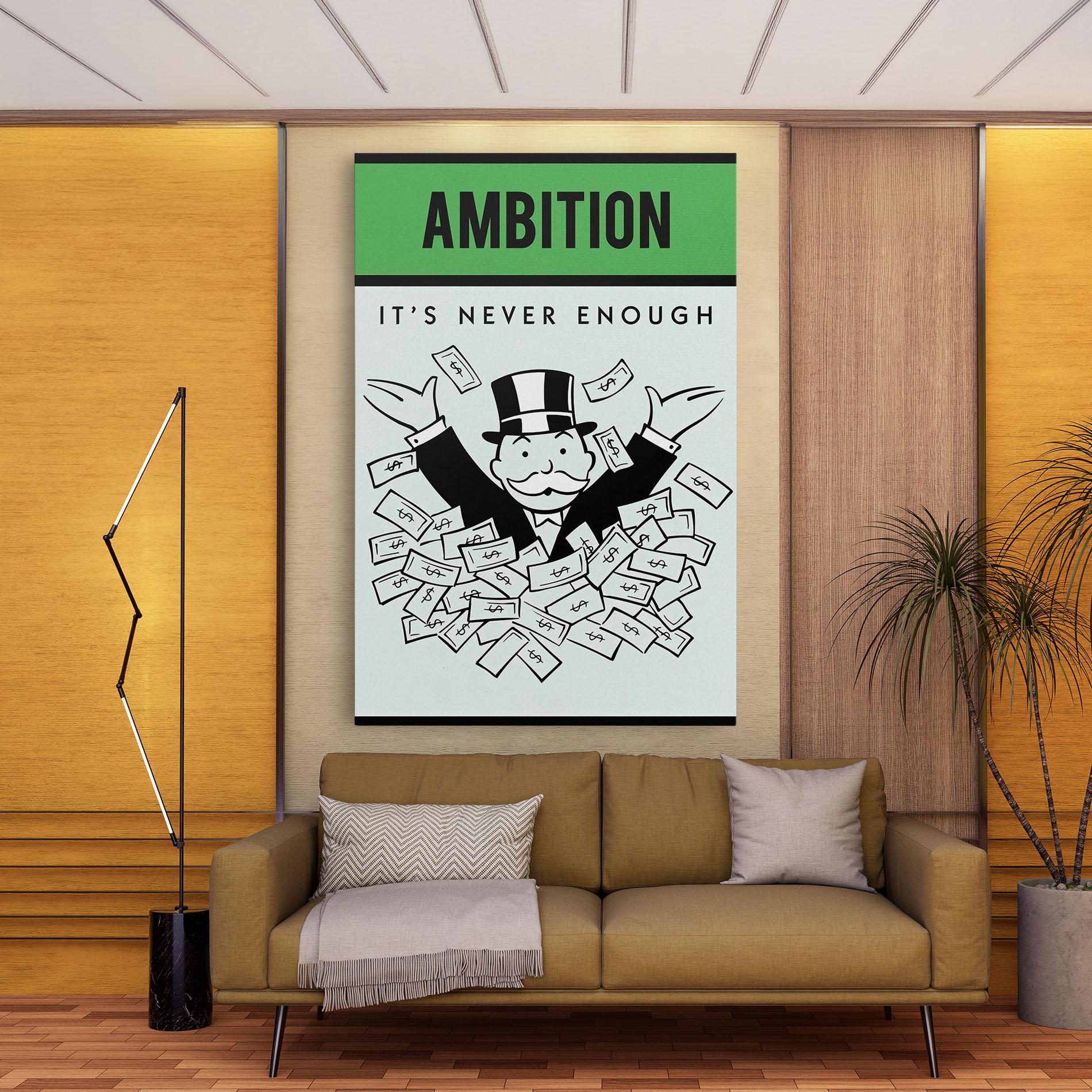 Obraz na Płótnie AMBITION mockup 9