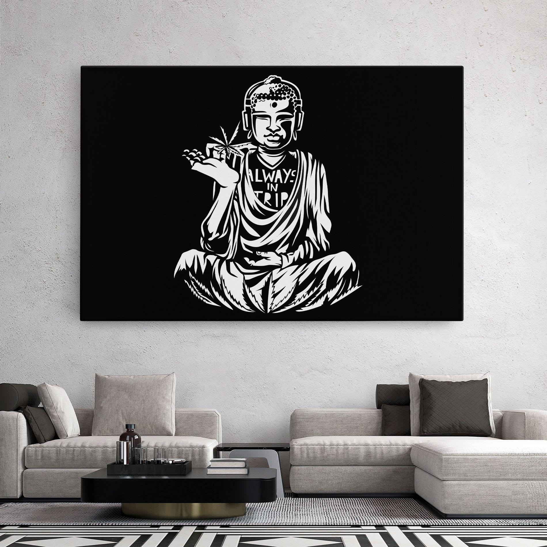 Obraz na Płótnie Always Trip mockup 2