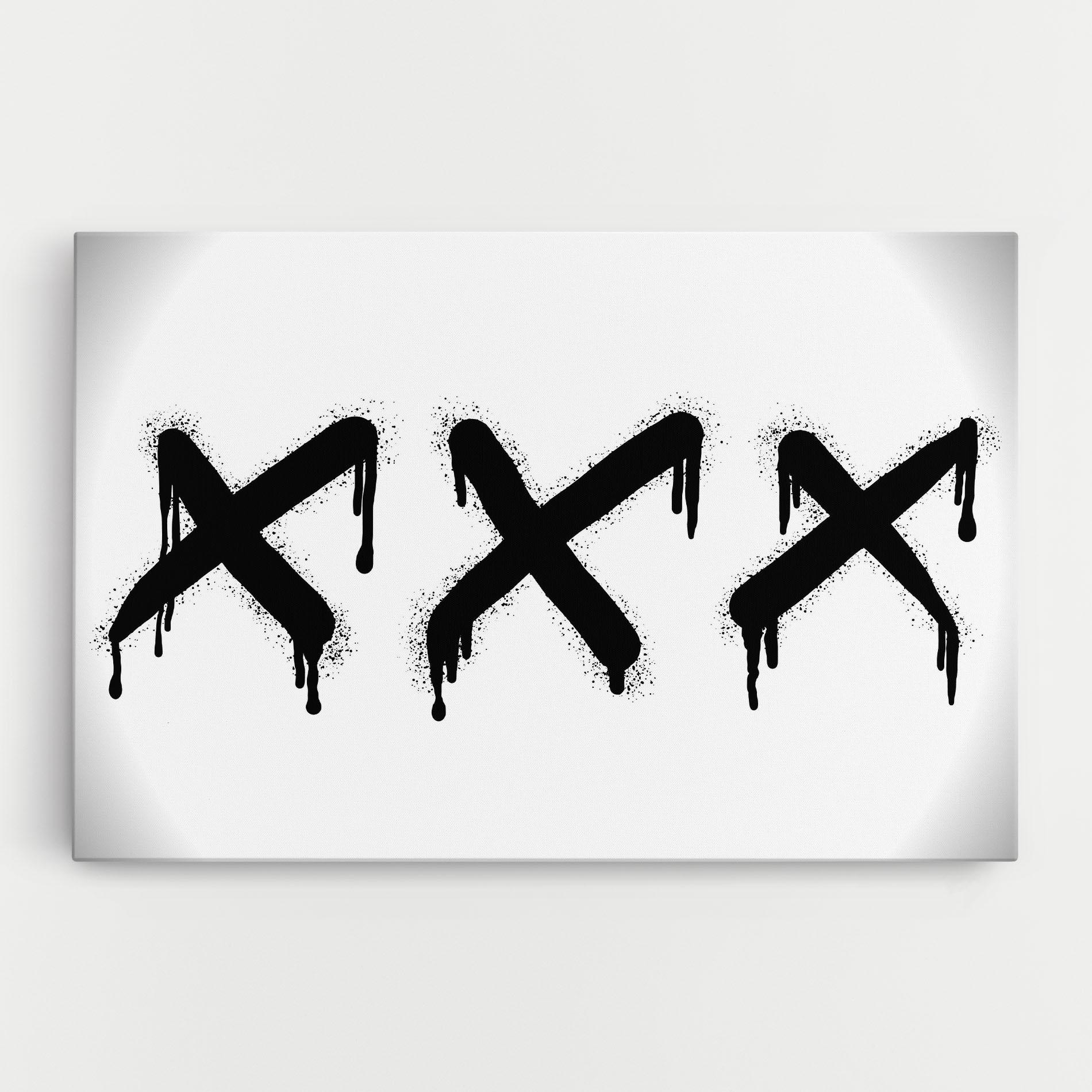 Obraz na Płótnie Grafiti X Spray mockup 0