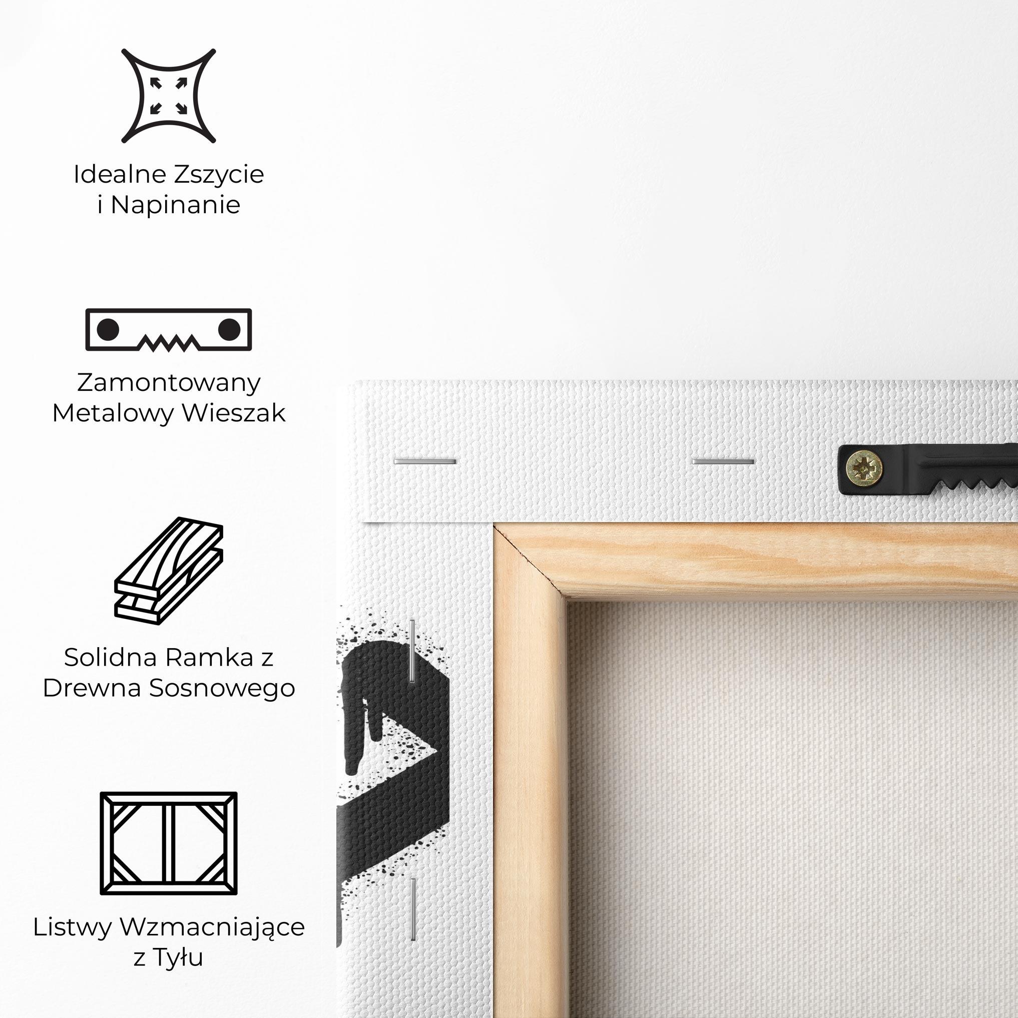 Obraz na Płótnie Grafiti X Spray mockup 5