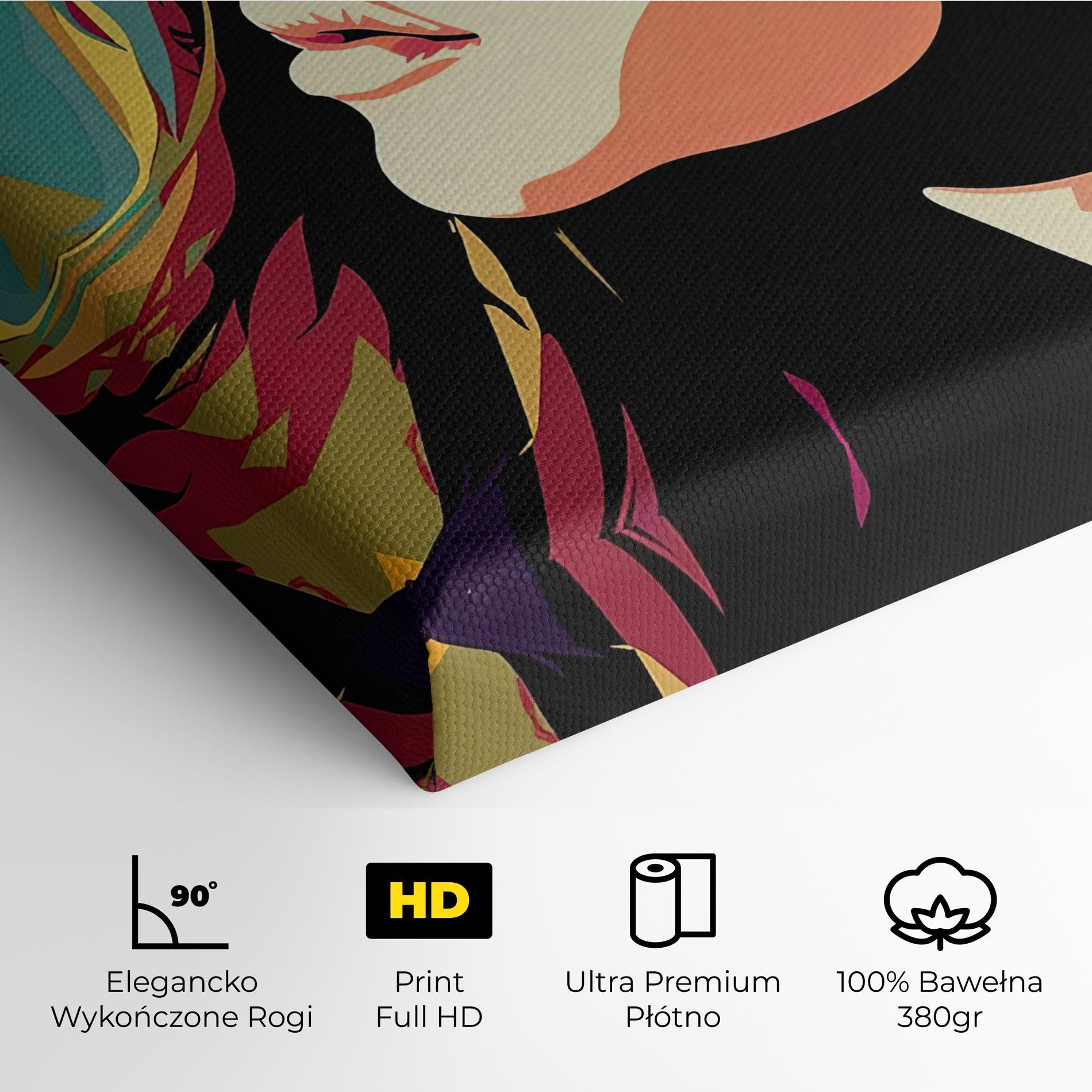 Obraz na Płótnie Cream Pop Art mockup 4