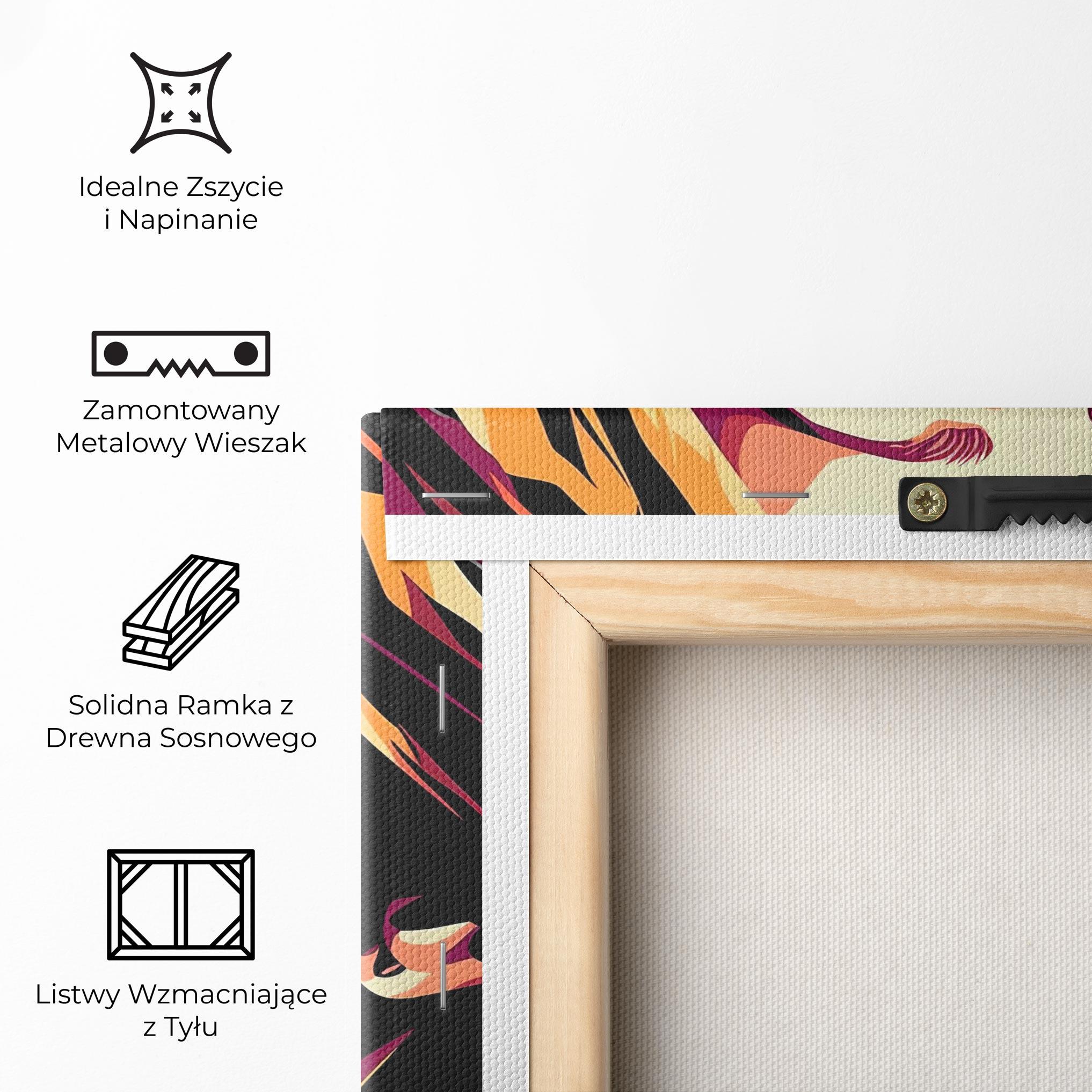 Obraz na Płótnie Cream Pop Art mockup 5