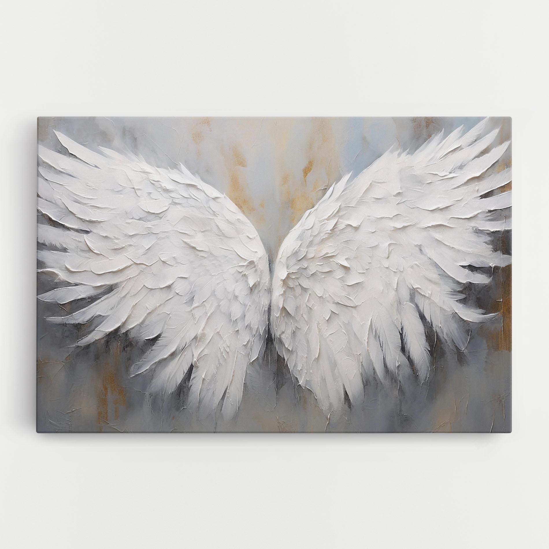 Obraz na Płótnie Pretty Angel Wings mockup 0