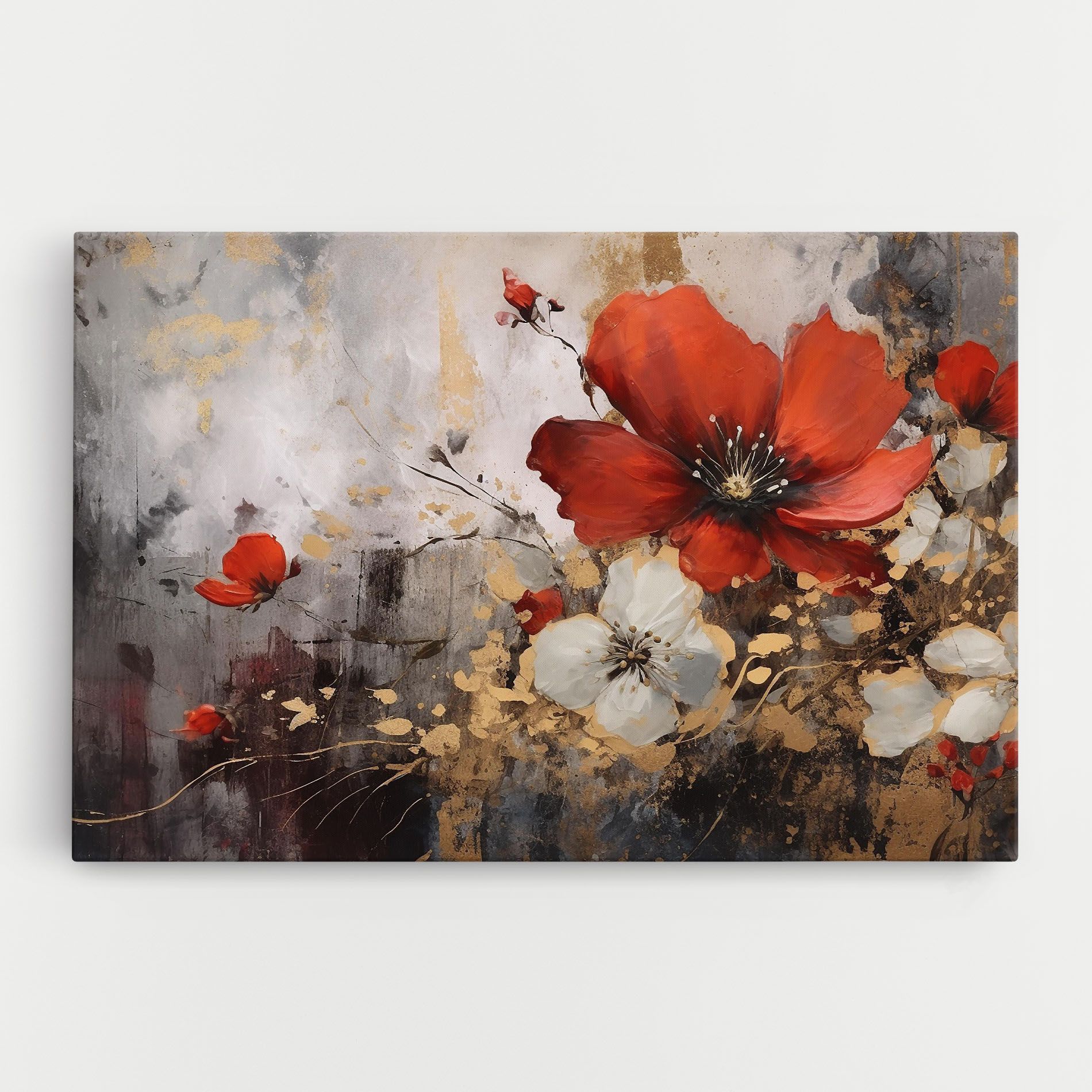 Red Poppy Painting mockup 0
