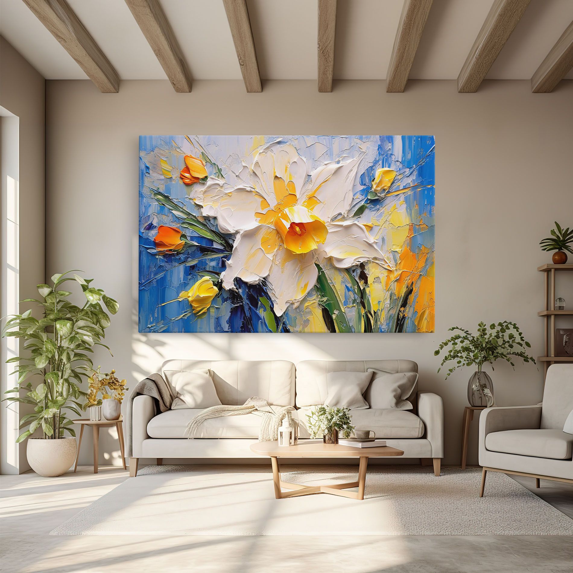 Abstract Flower Art mockup 6