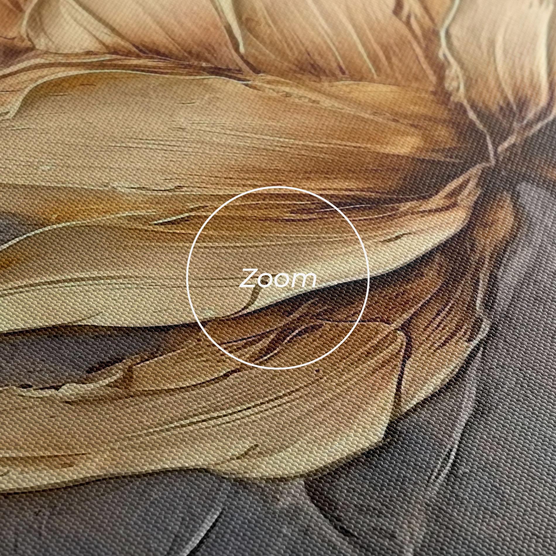 Obraz na Płótnie Cream Rose On Blue mockup 3