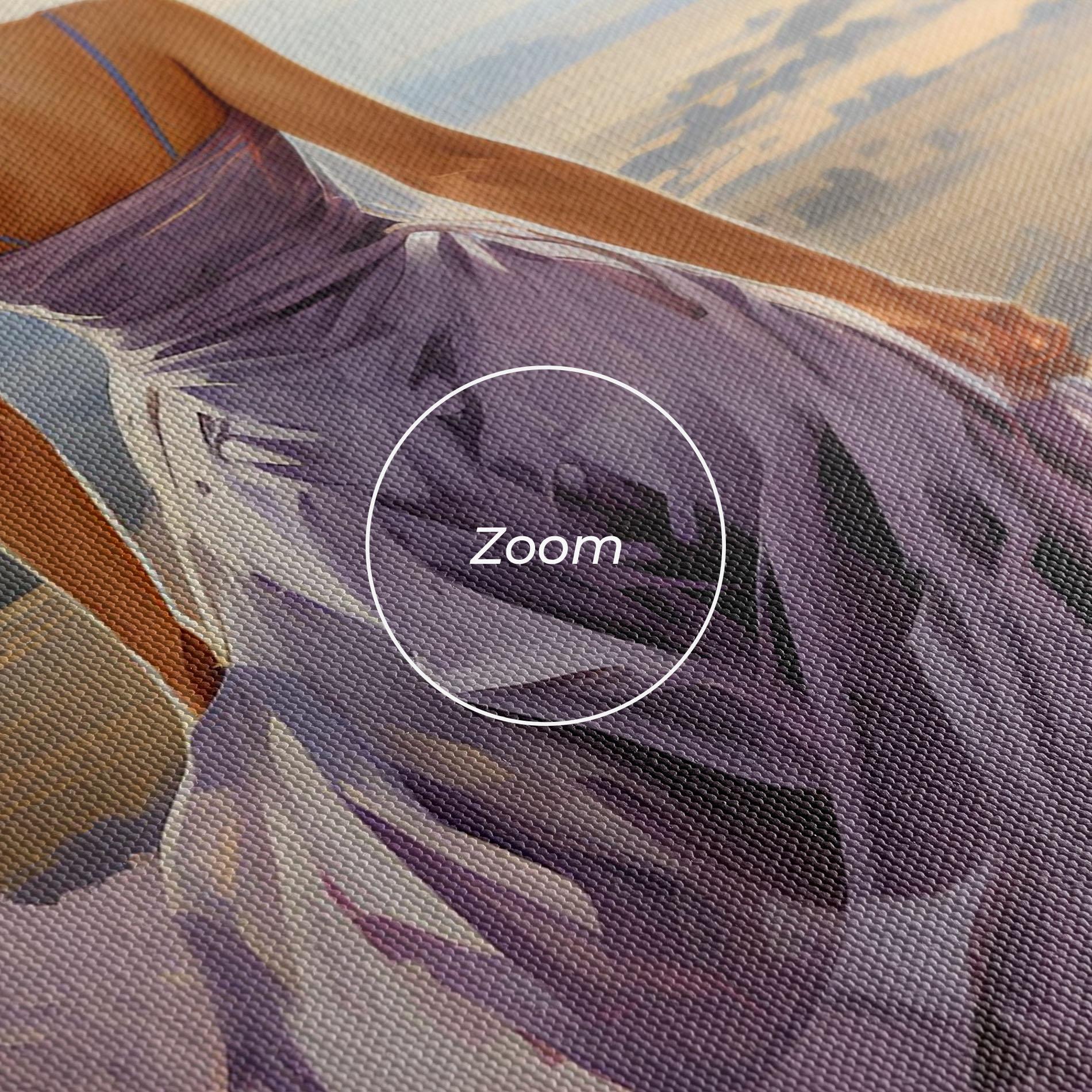 Obraz na Płótnie Purple Dress Woman mockup 3