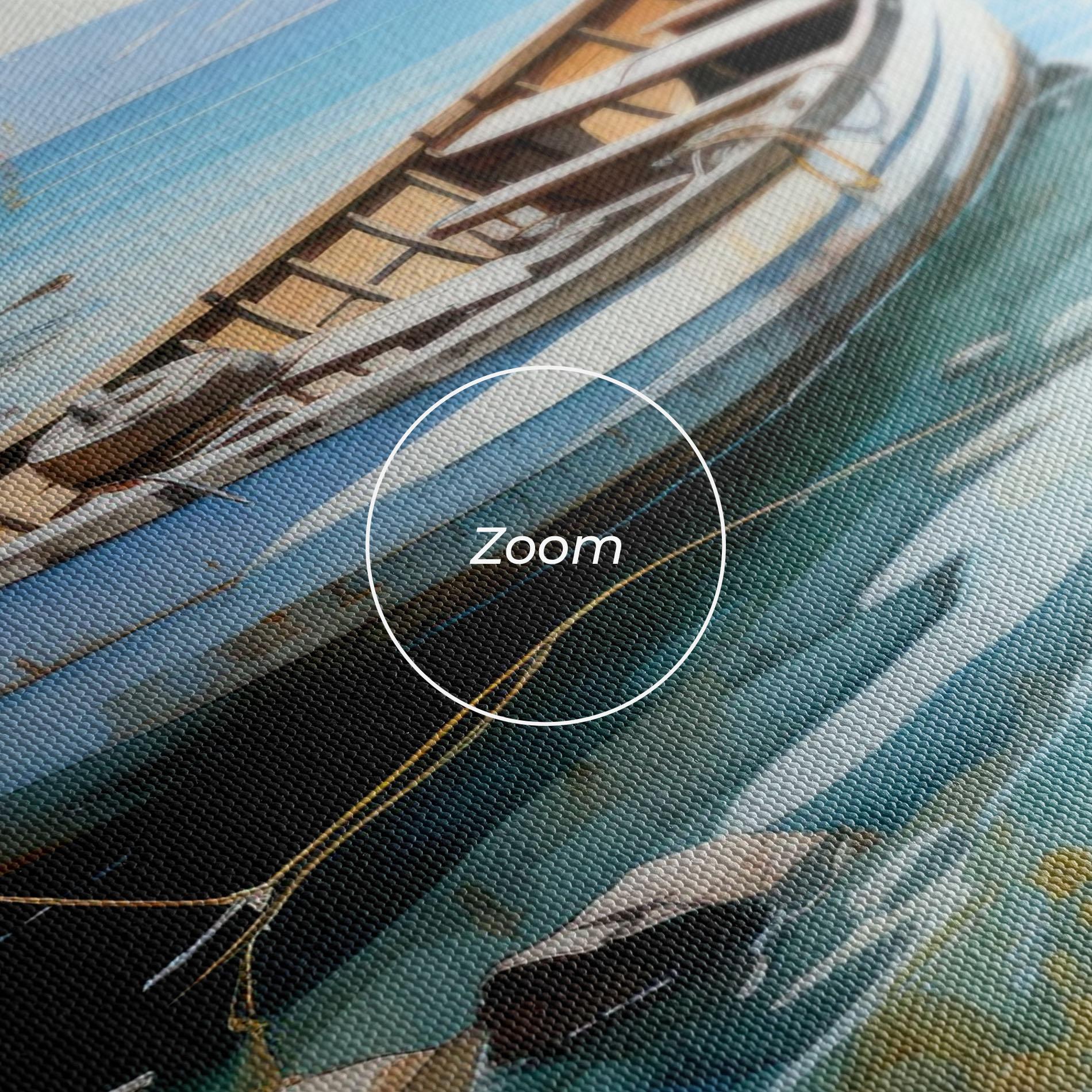 Obraz na Płótnie Sailing Boat mockup 3